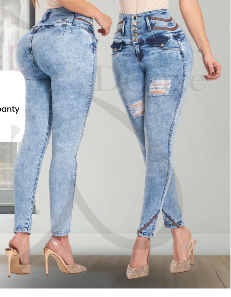 Stella Colombian Jean With internal girdle style BBL & 180 Panty