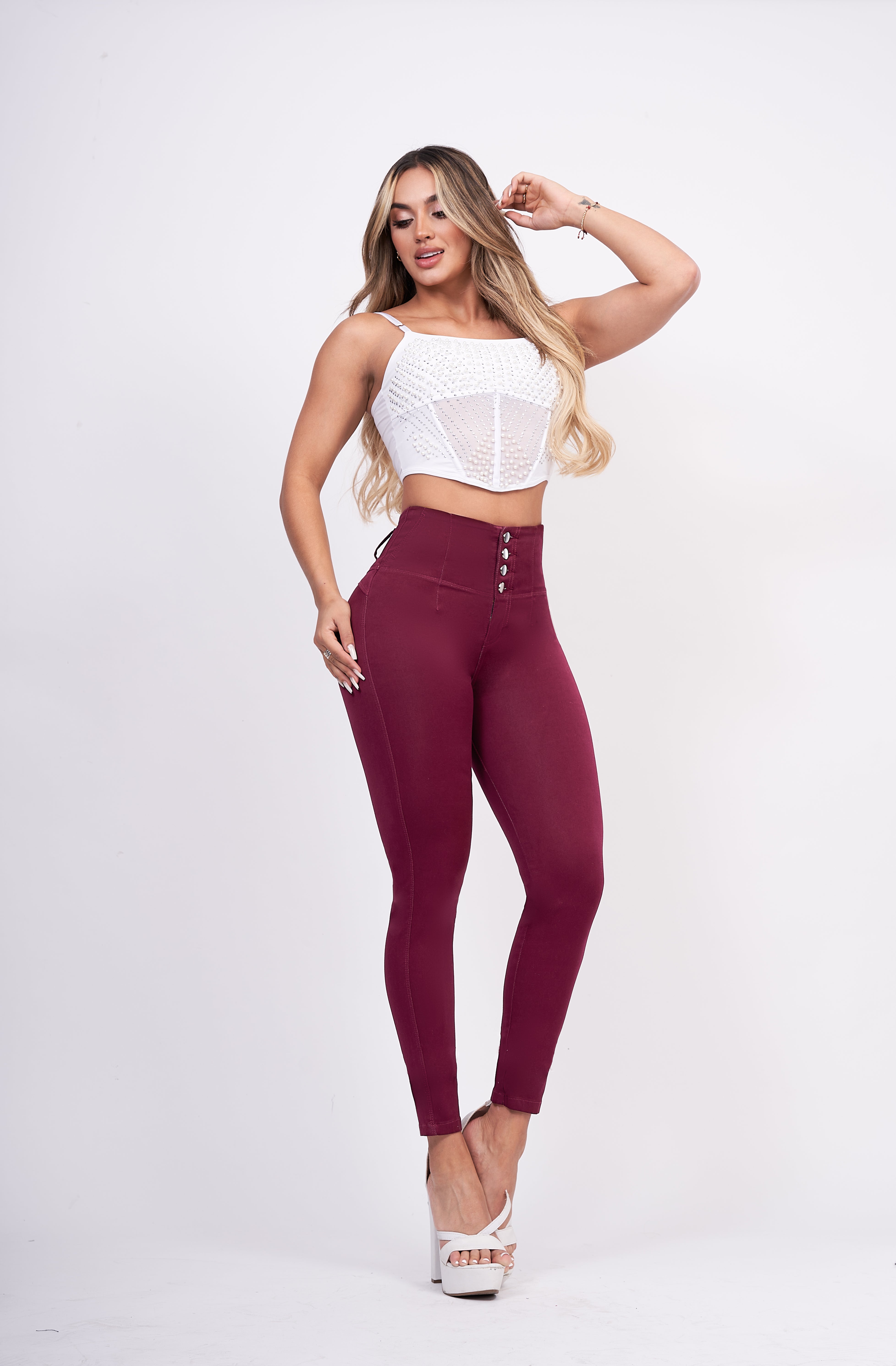 FRANCHESCA Colombian Jean with Internal Girdle Style 180 Panty