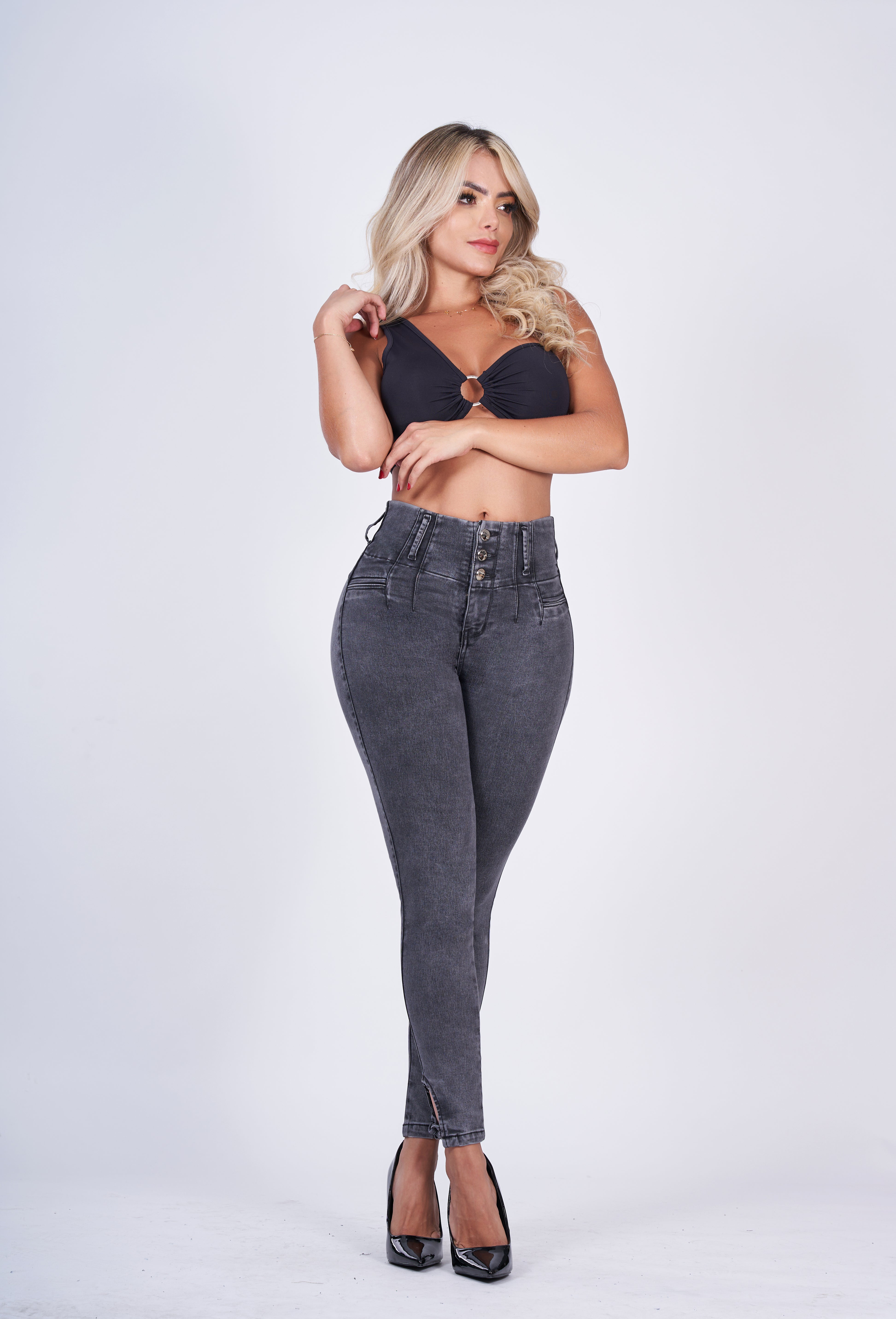 Kayra Jean Colombian with Internal Girdle style 180 Panty Back Pockets