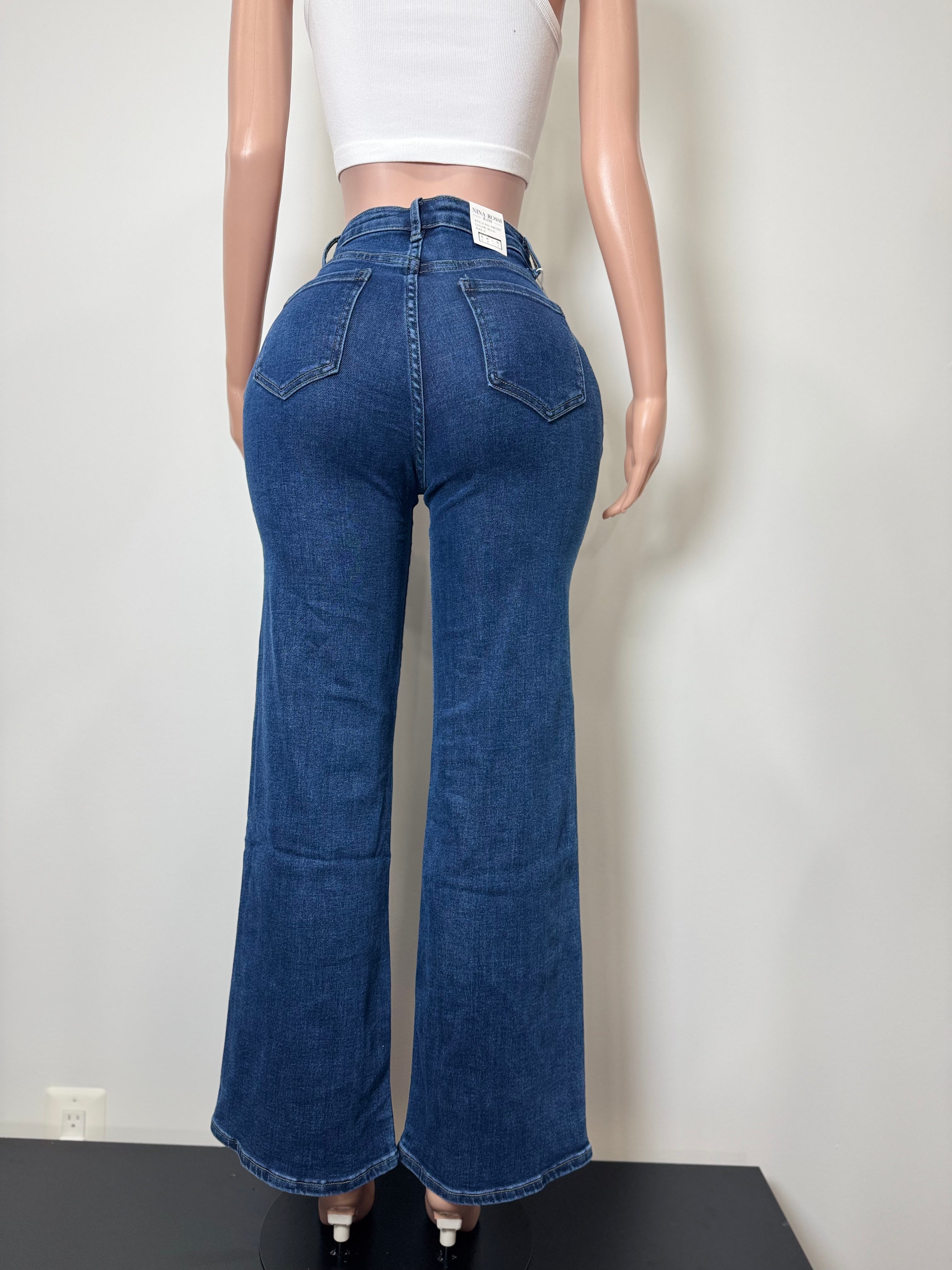 NR3260 Golden Crest Flare Jeans
