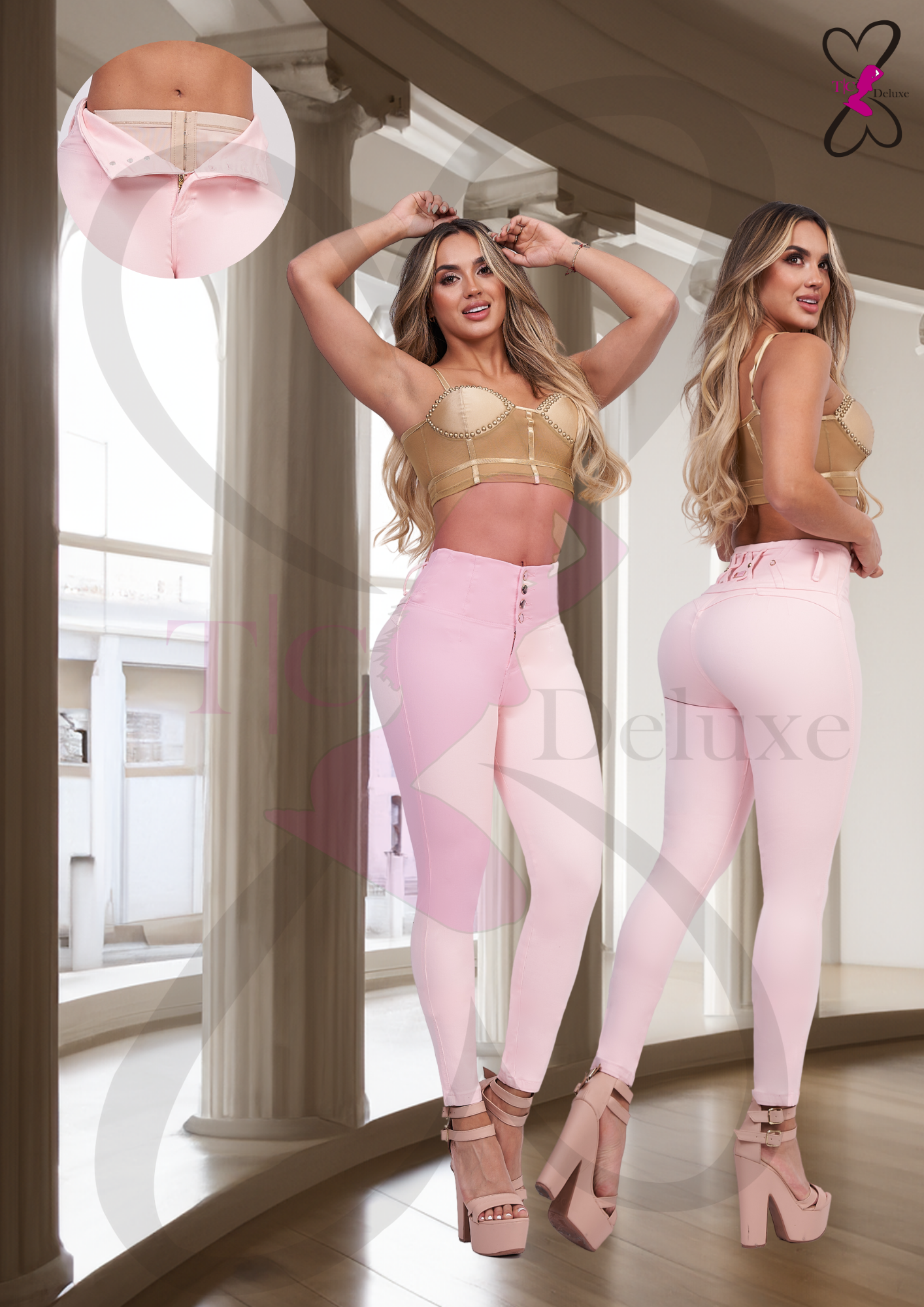 Franchesca Colombian Jean with Internal Girdle Style 180 Panty