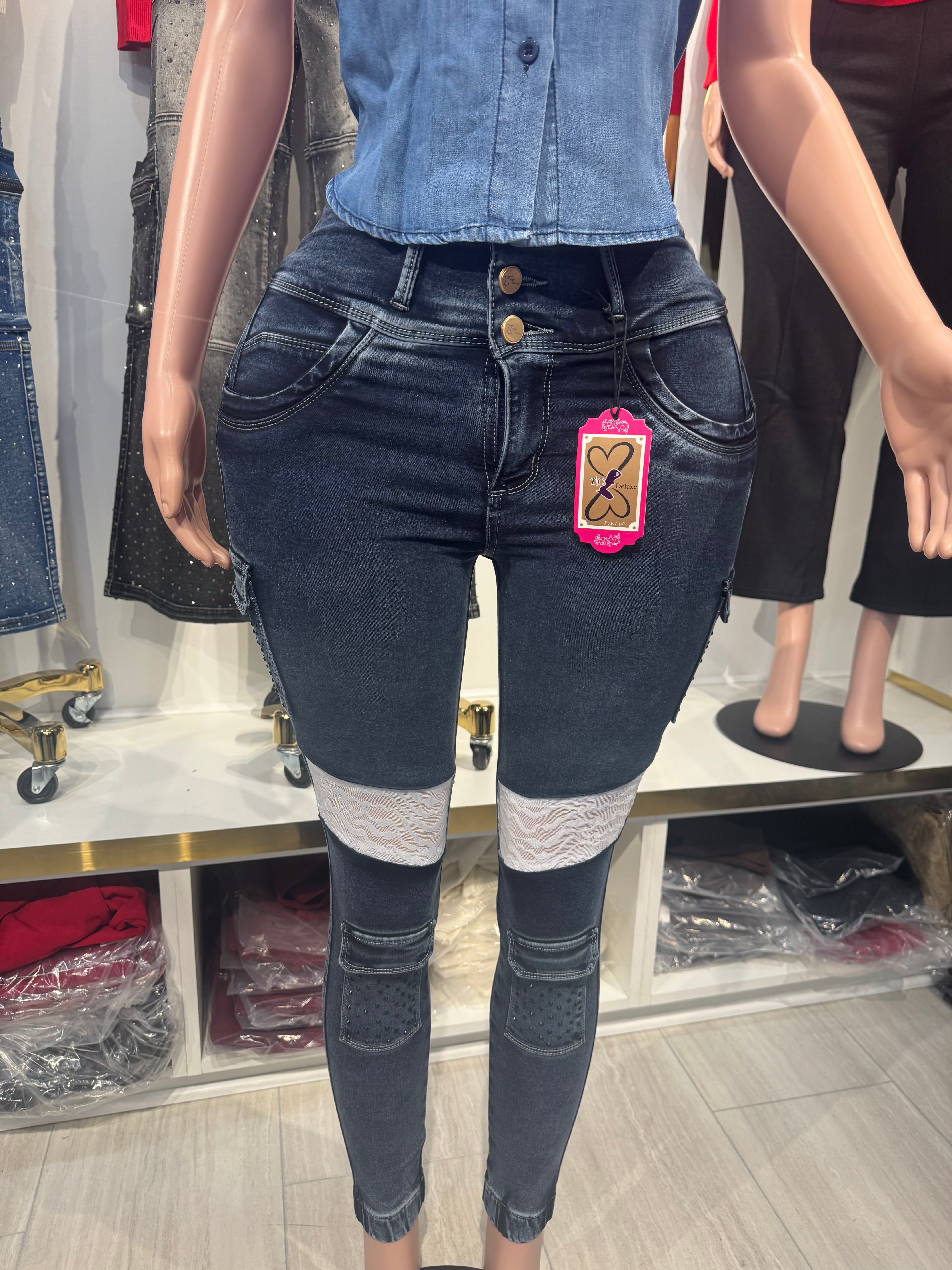 ONI Colombian Jean Cargo Jogger style Internal Girdle 360