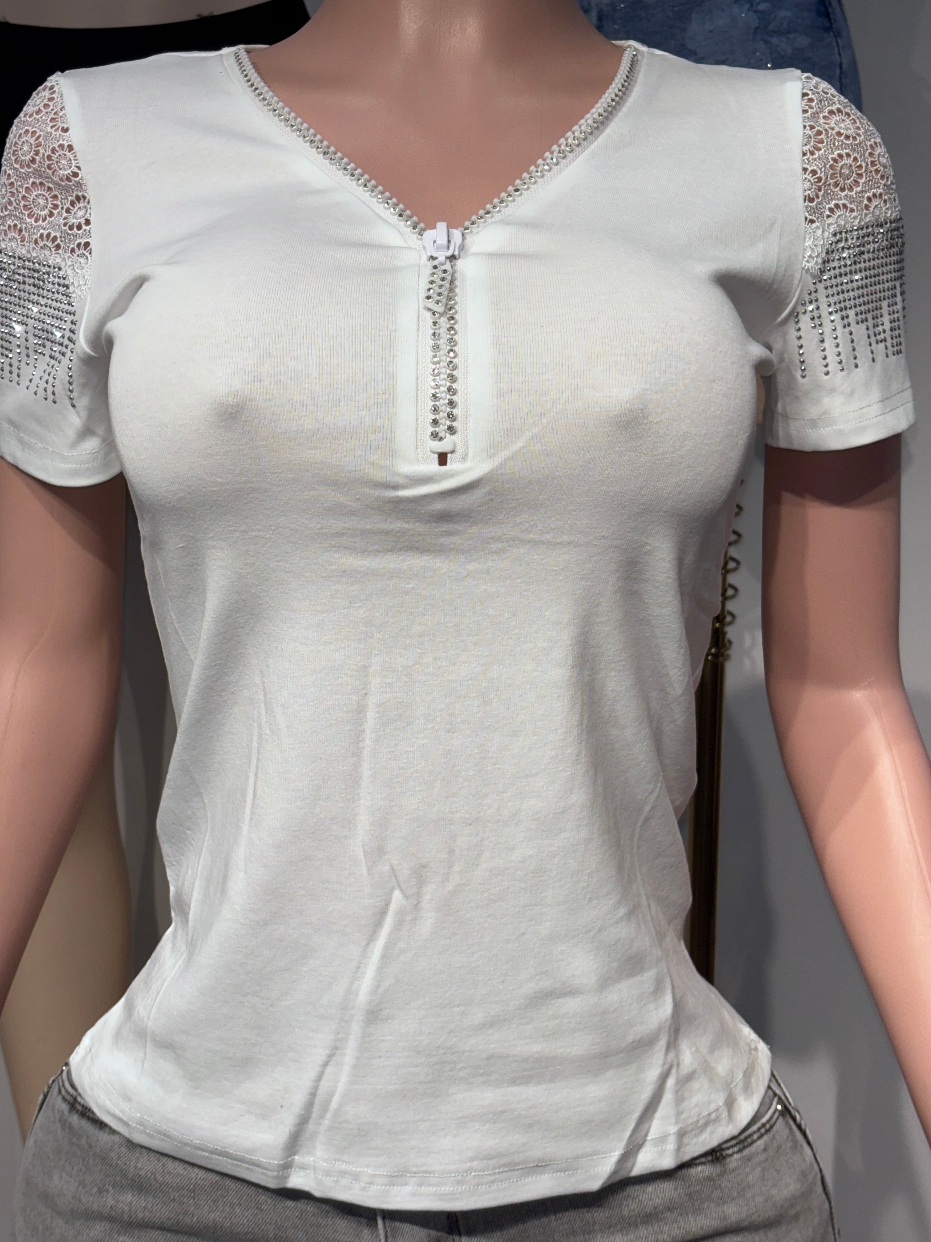 1155 Fierce Detail 1/4 Zip Tee