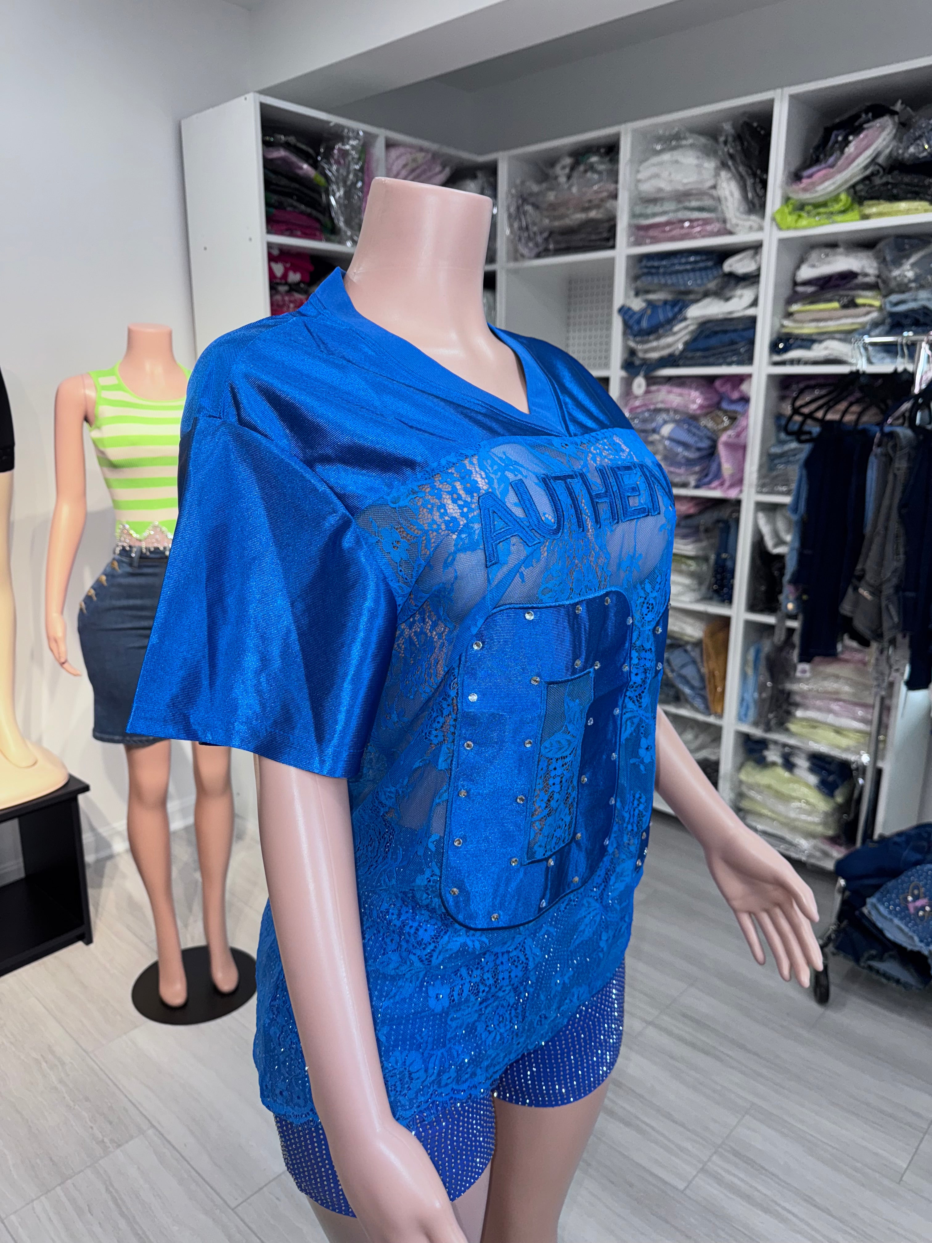 6348 Authentic Lace Game Jersey