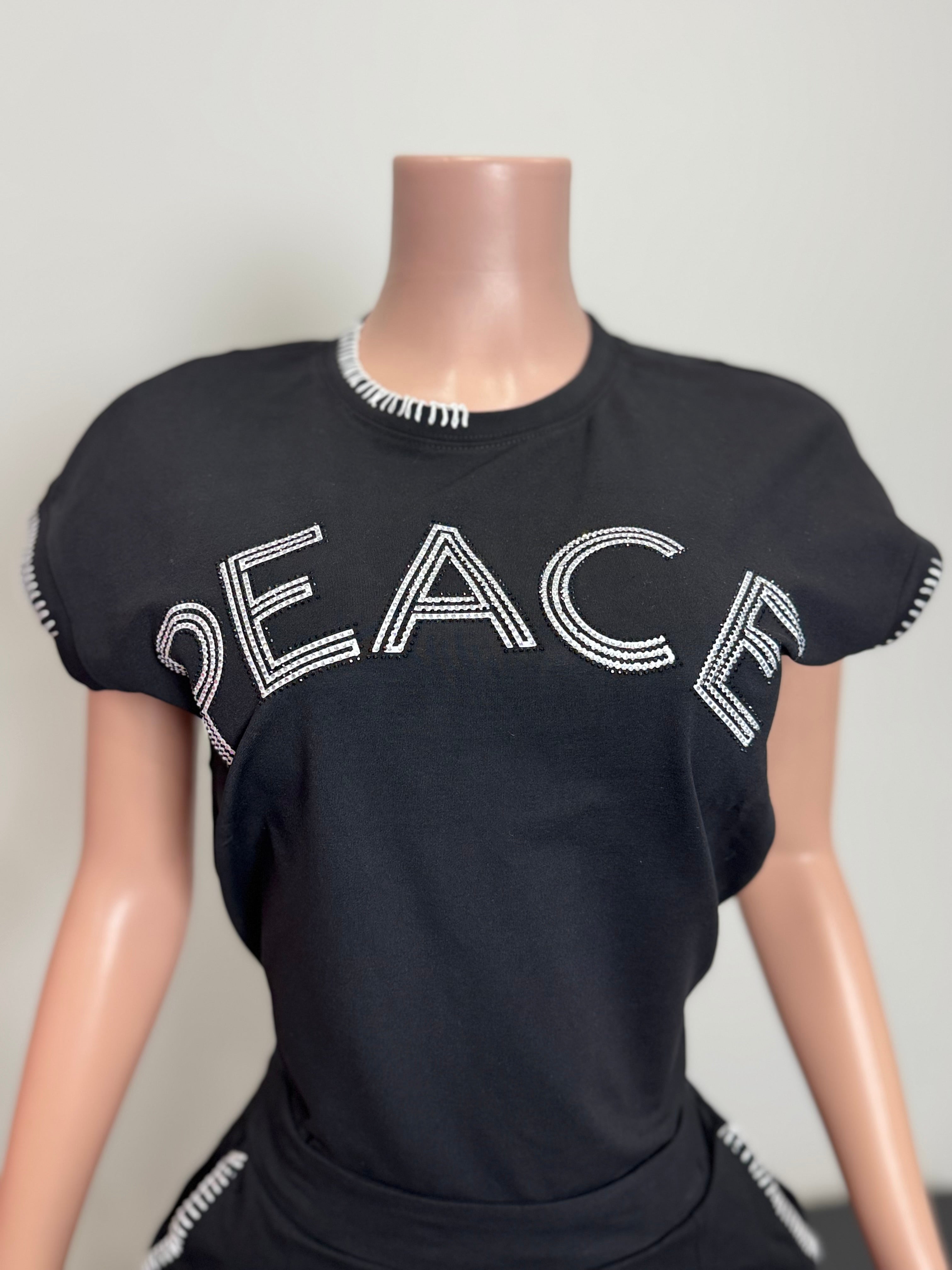 N1539 Peace Stitch Lounge Set