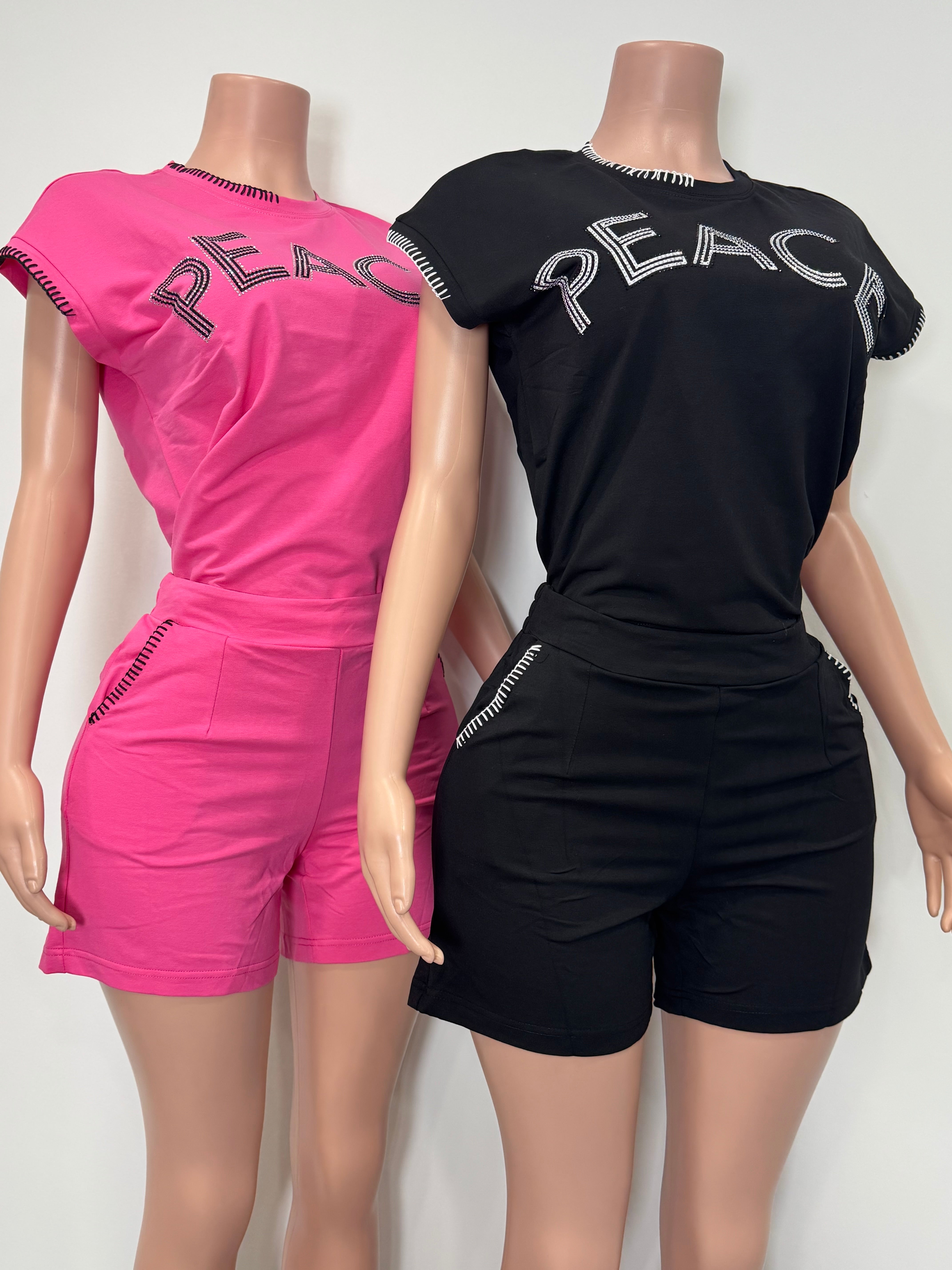 N1539 Peace Stitch Lounge Set