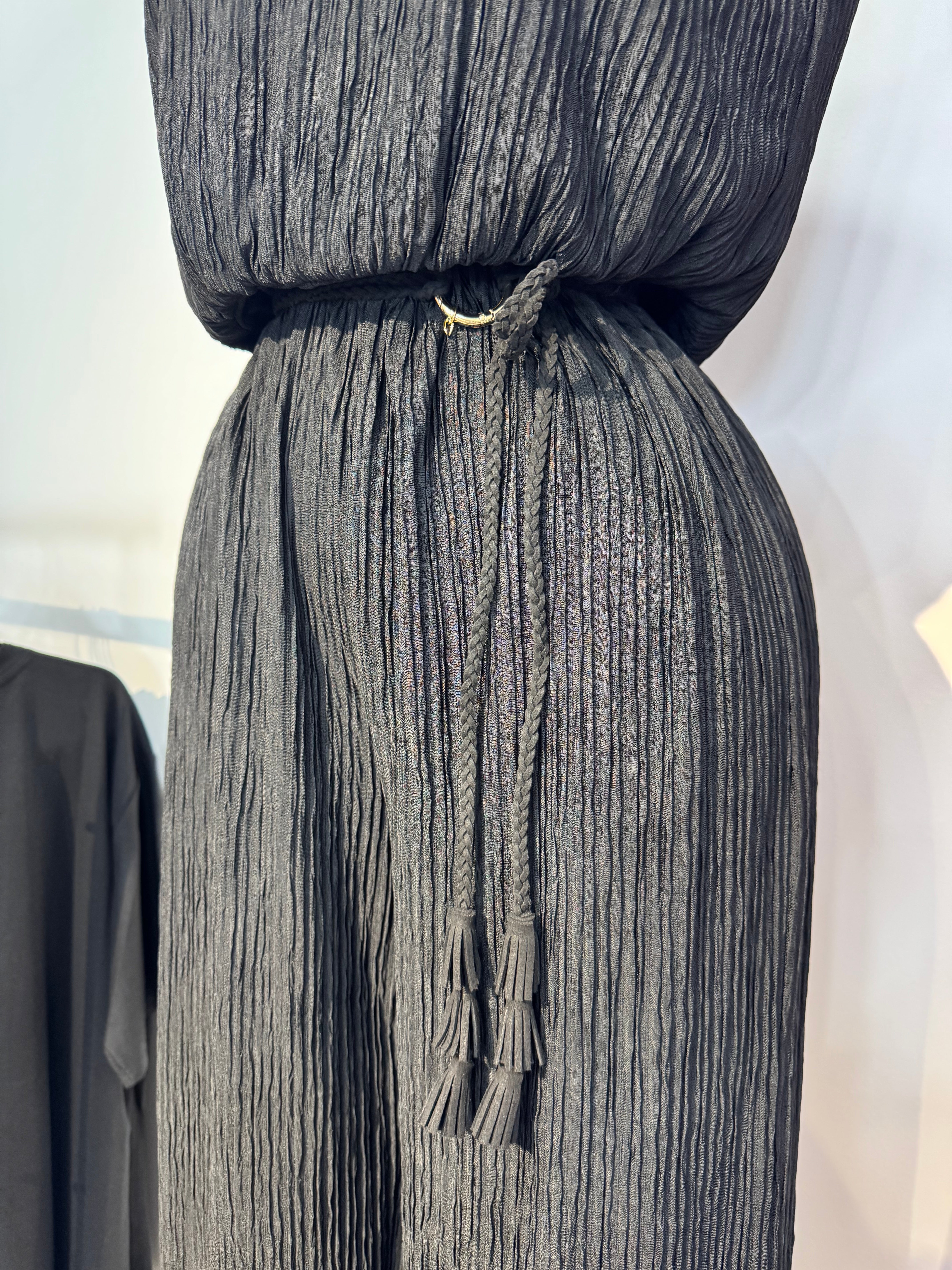 7J Lavender Luxe Pleated Jumpsuit