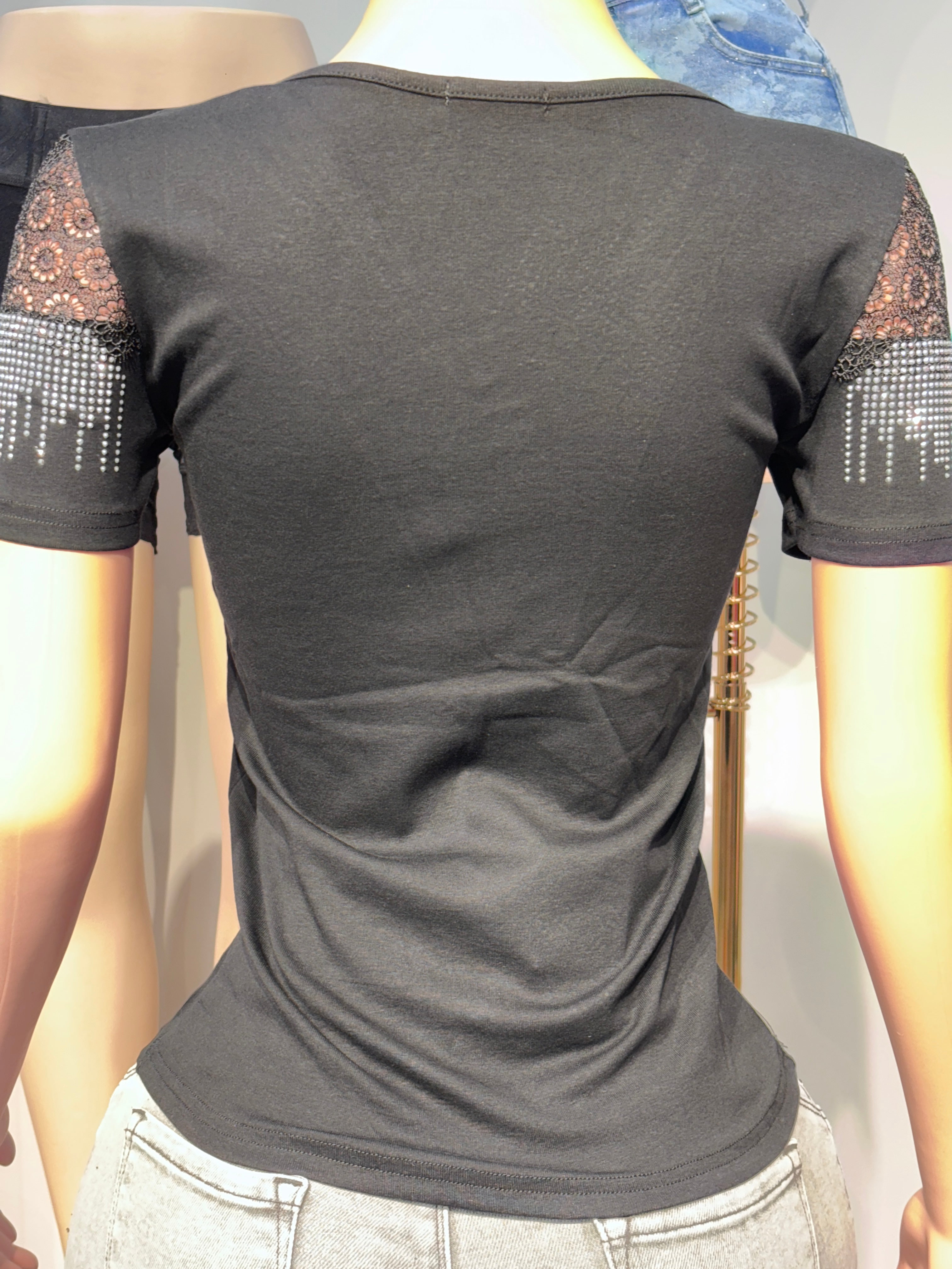 1155 Fierce Detail 1/4 Zip Tee