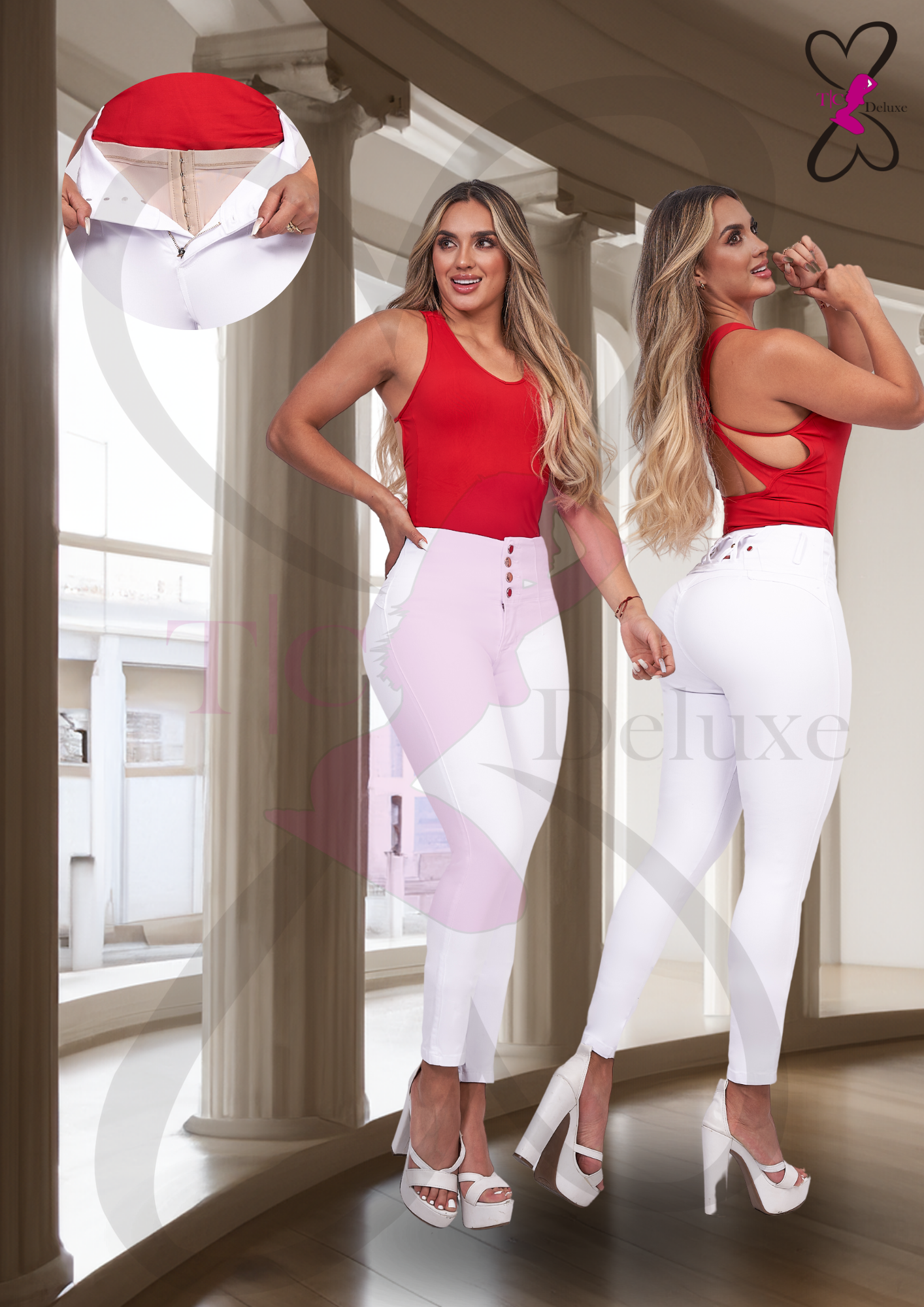 Franchesca Colombian Jean with Internal Girdle Style 180 Panty