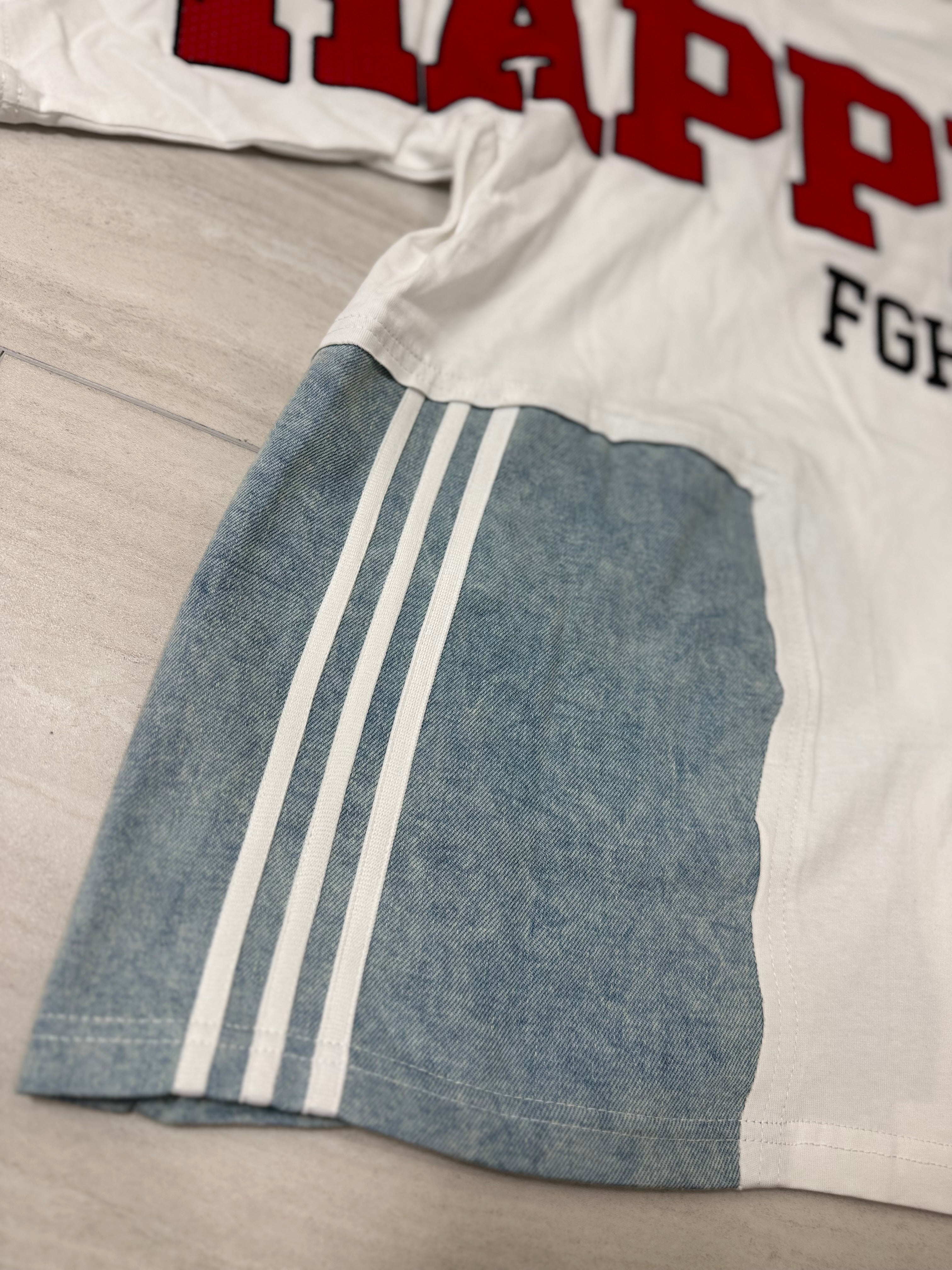 GTC11051 Retro Patch Varsity Tee