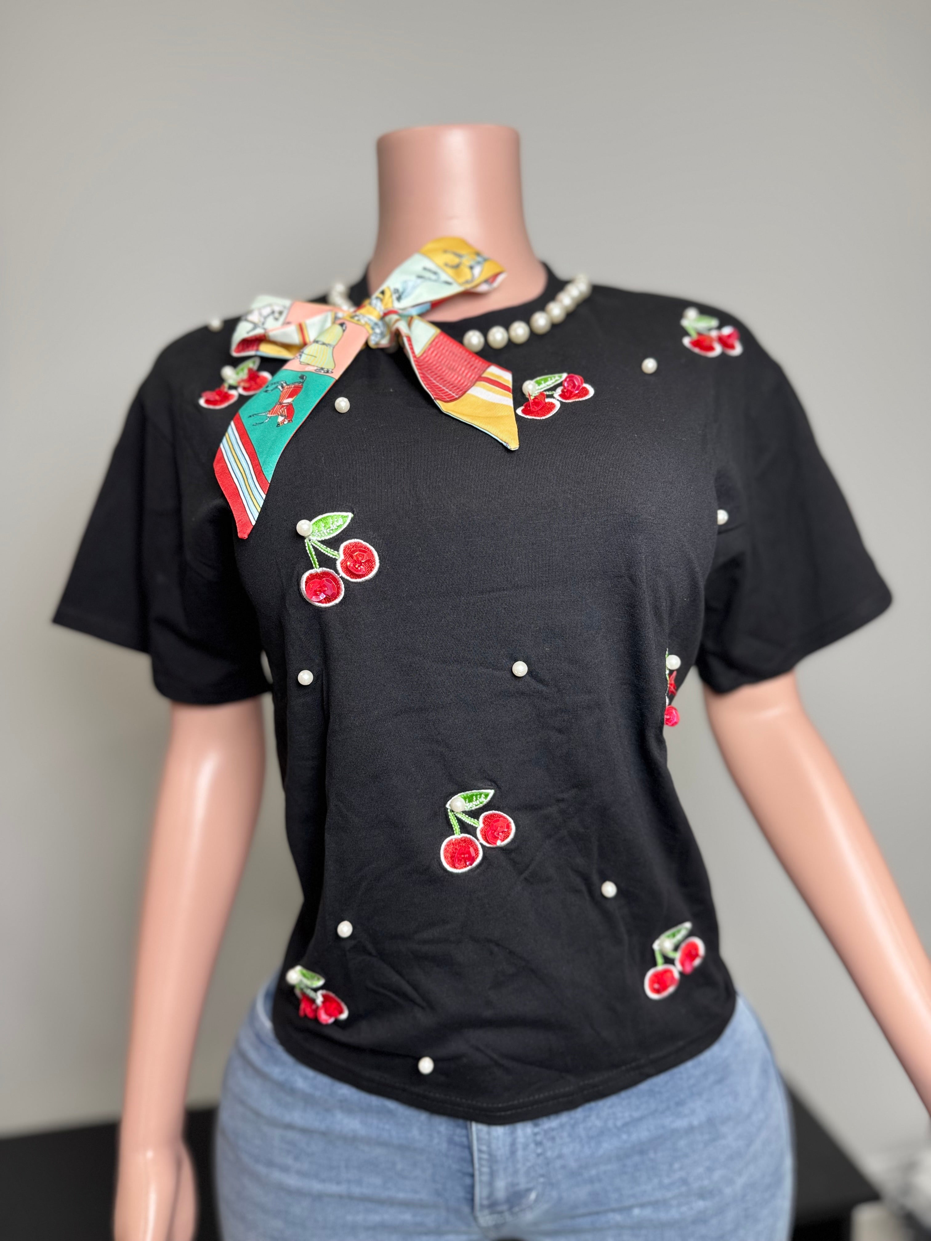 LP30204 Cherry Pop Pearl Tee