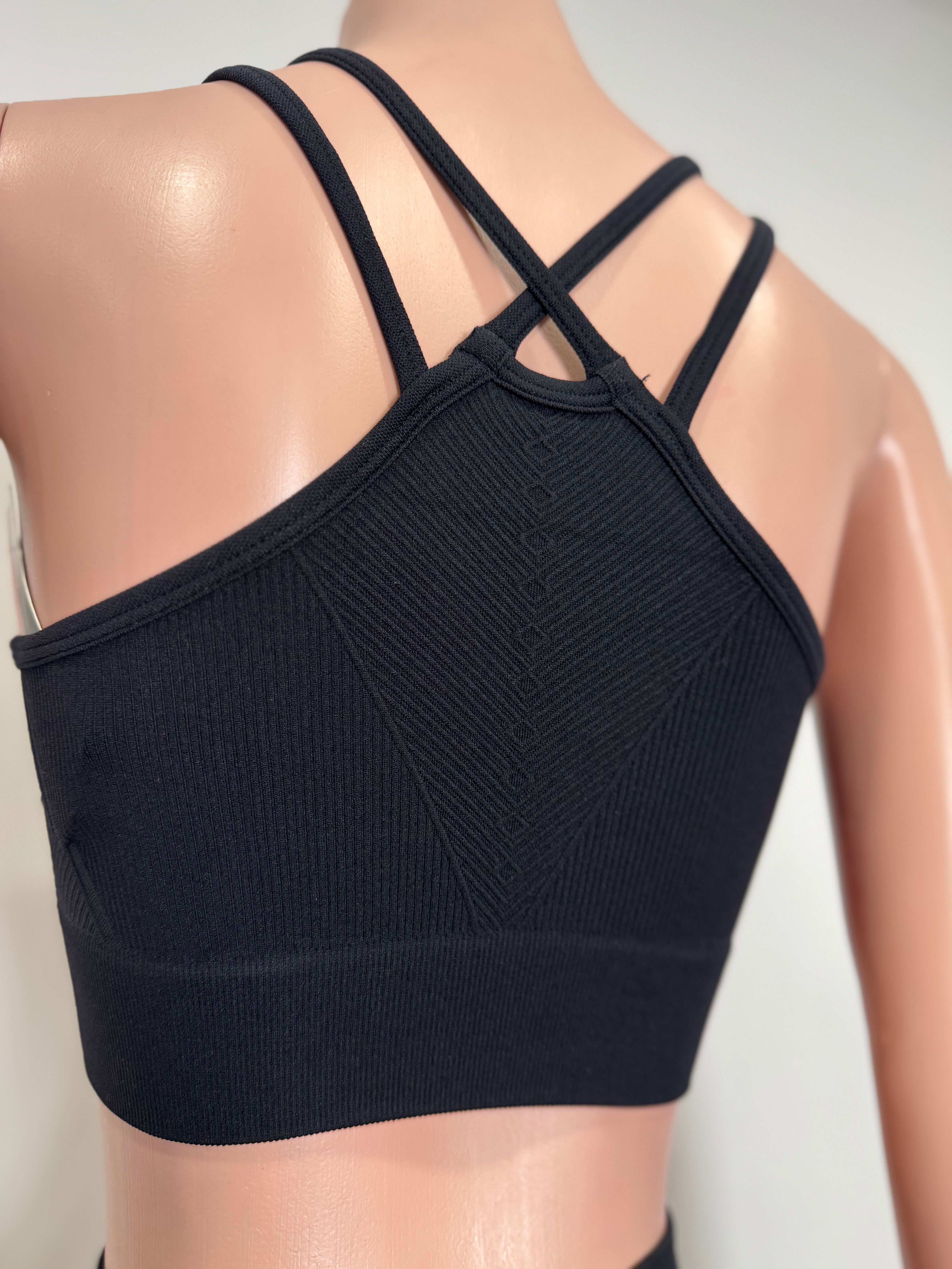 CMS53 2 Piece Gym Set Leggings with Butt Lifting and Tummy Control