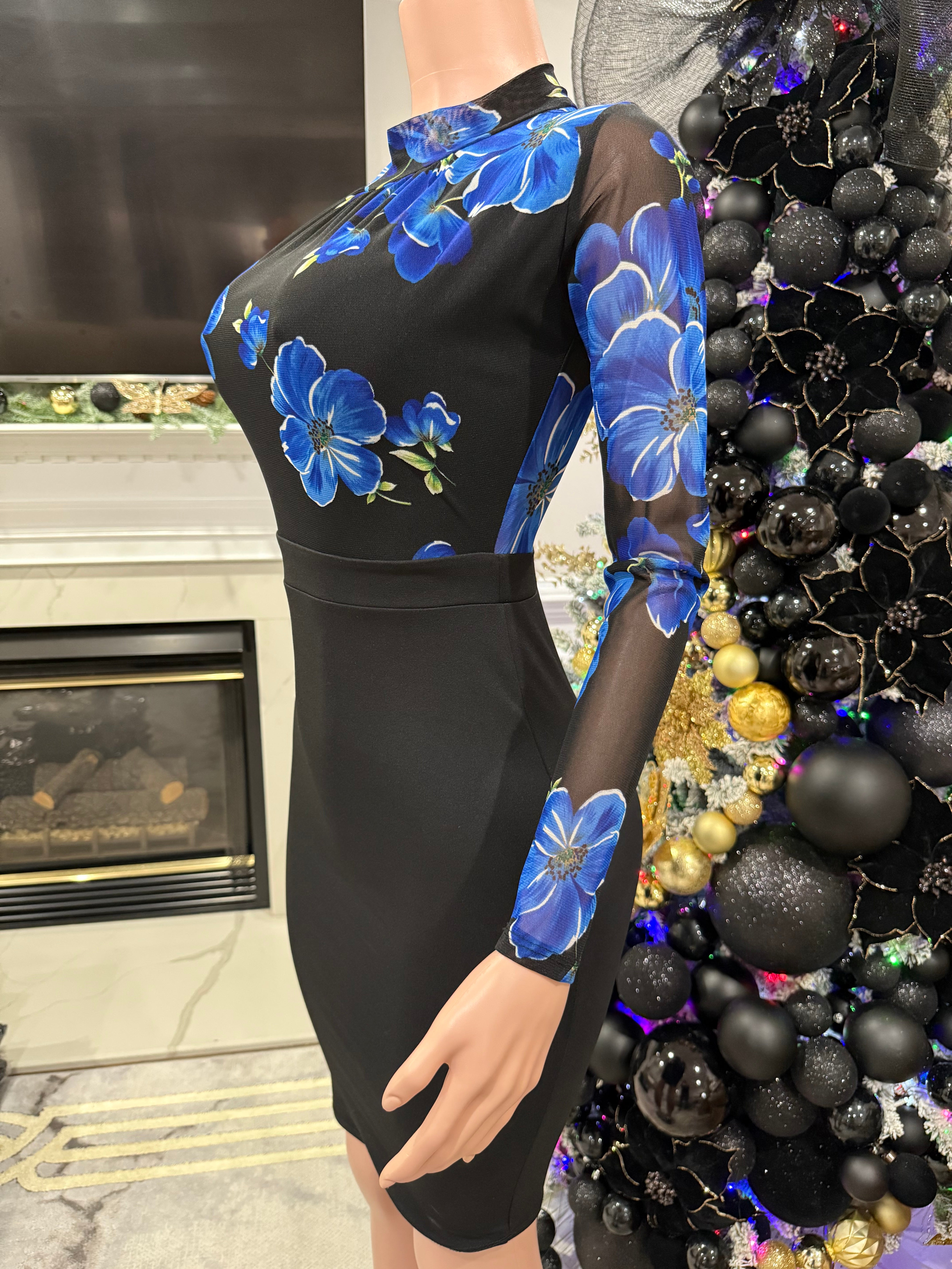 Women’s Boutique Dress Floral Design