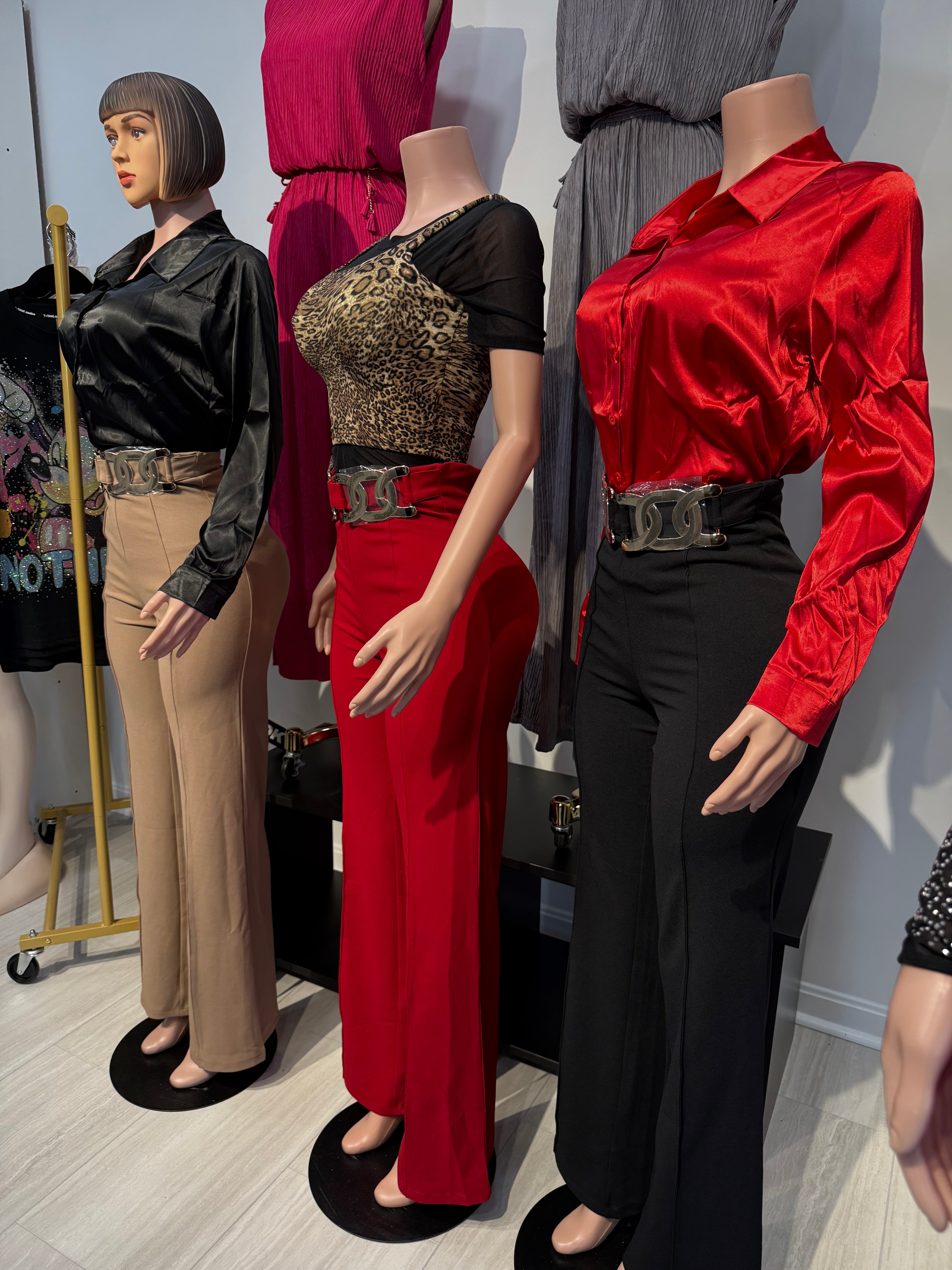 Power curve high waist trouser