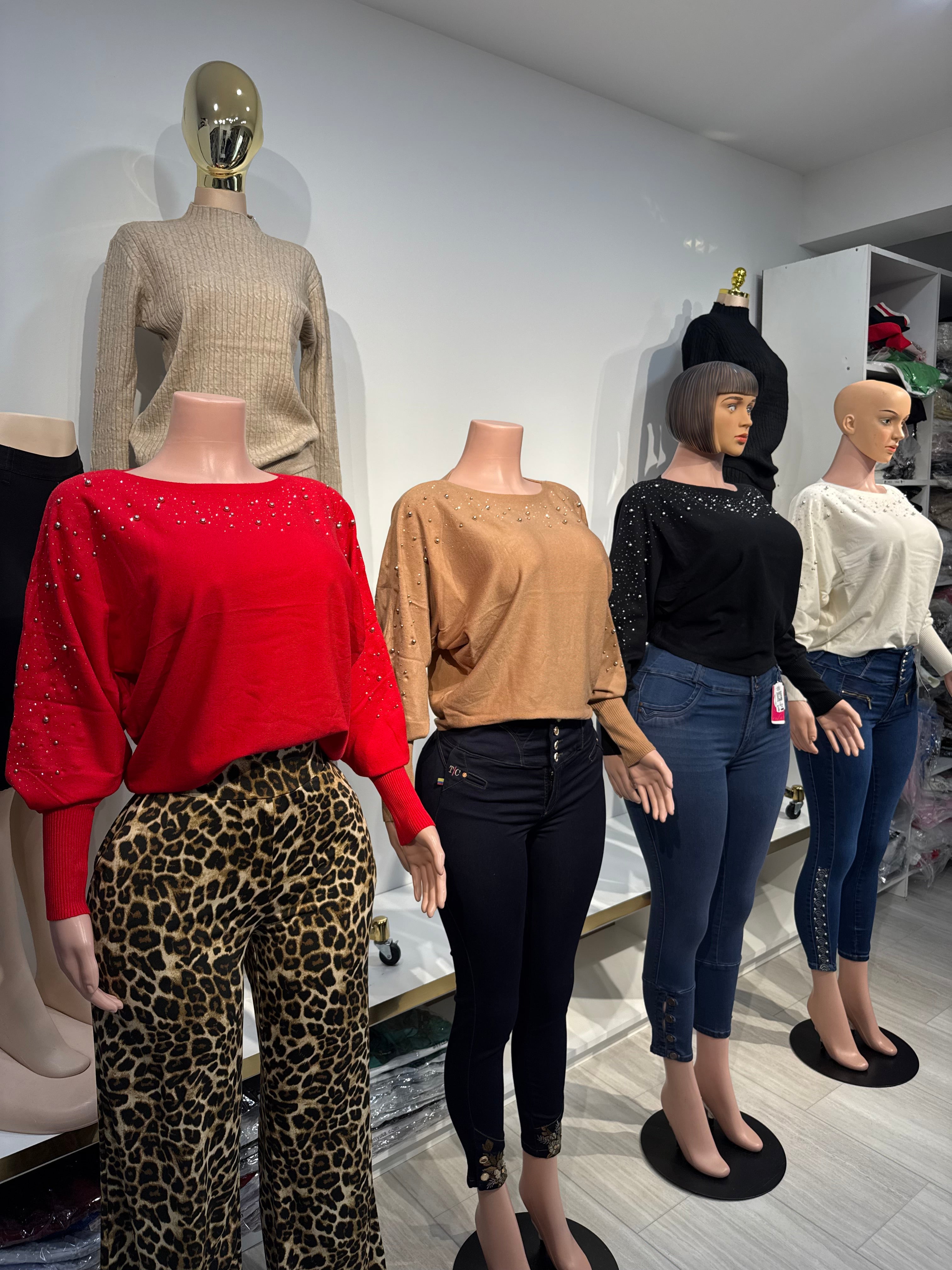 5813 Pearl Whisper Knit Top