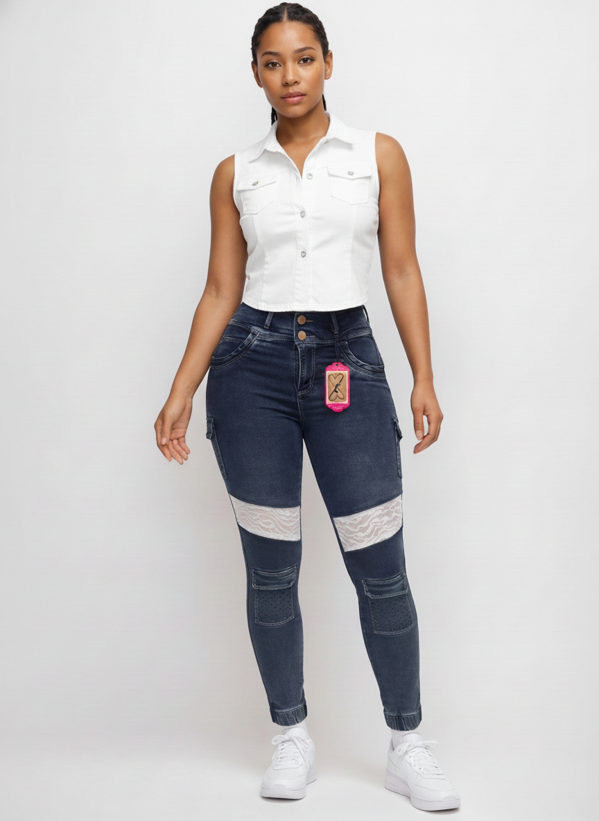 ONI Colombian Jean Cargo Jogger style Internal Girdle 360