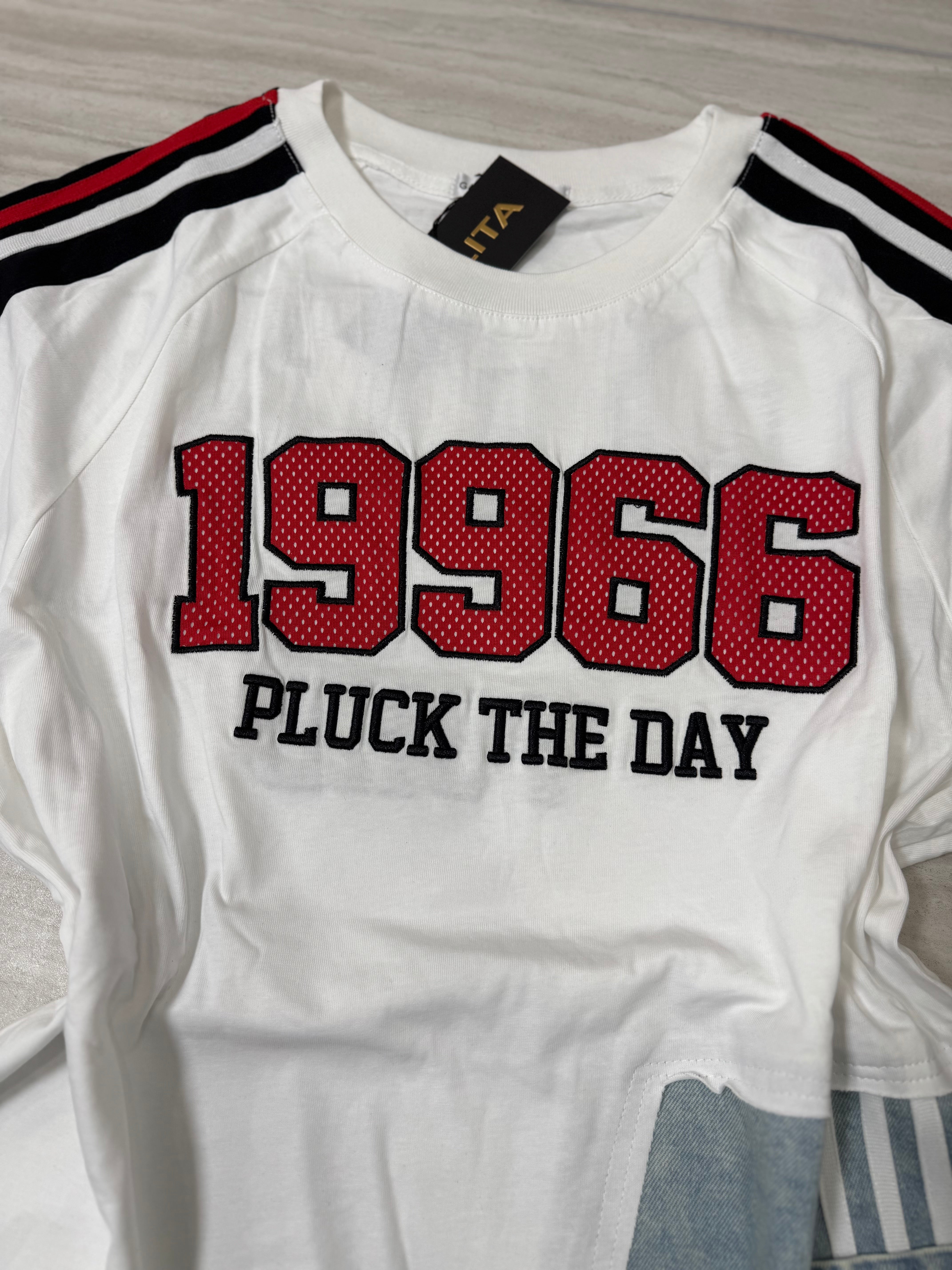 GTC11051 Retro Patch Varsity Tee