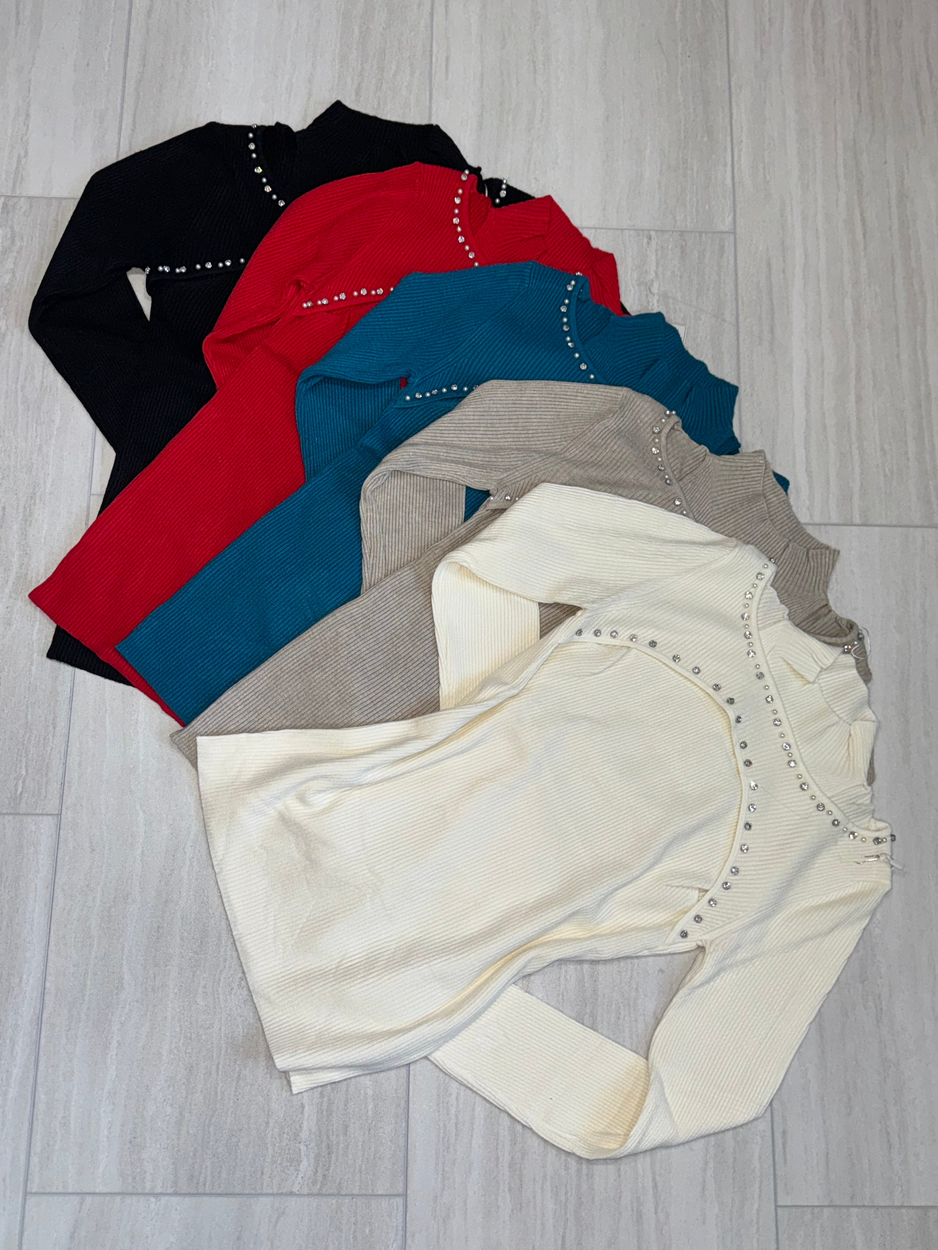 5633 Halo Ribbed Top