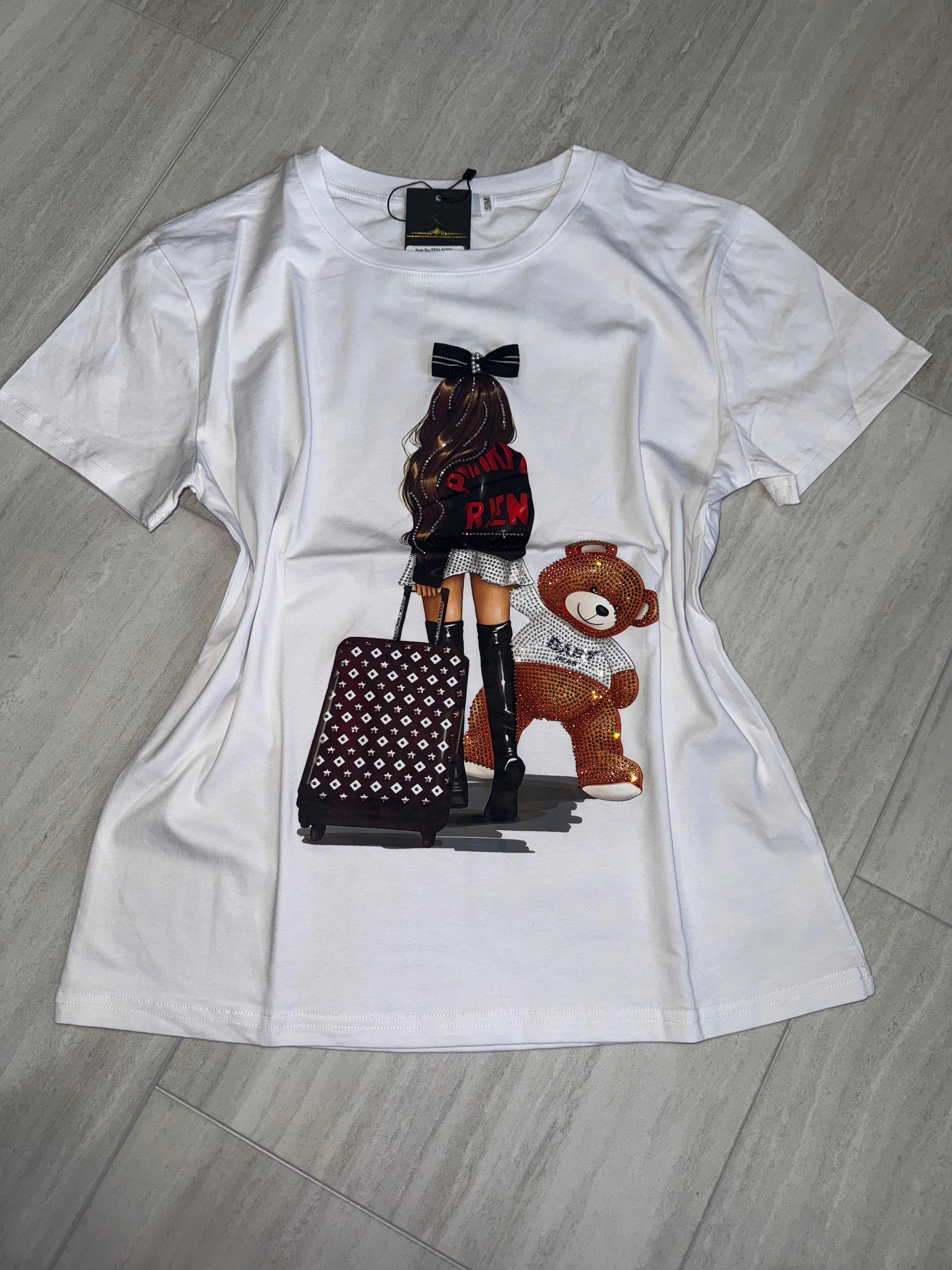 24735 Jetset Teddy Tee