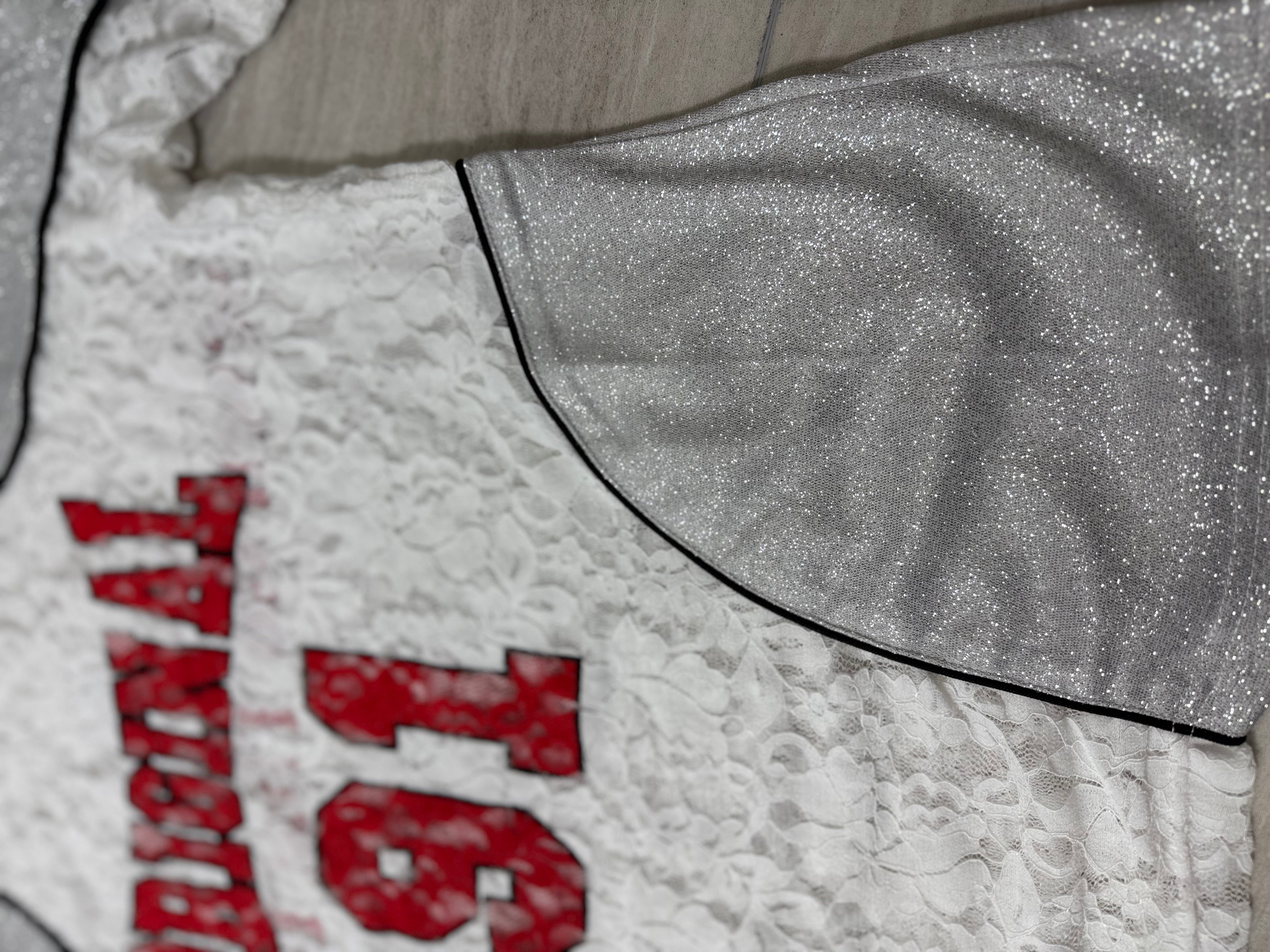 GTD1028 Lace League Varsity Top