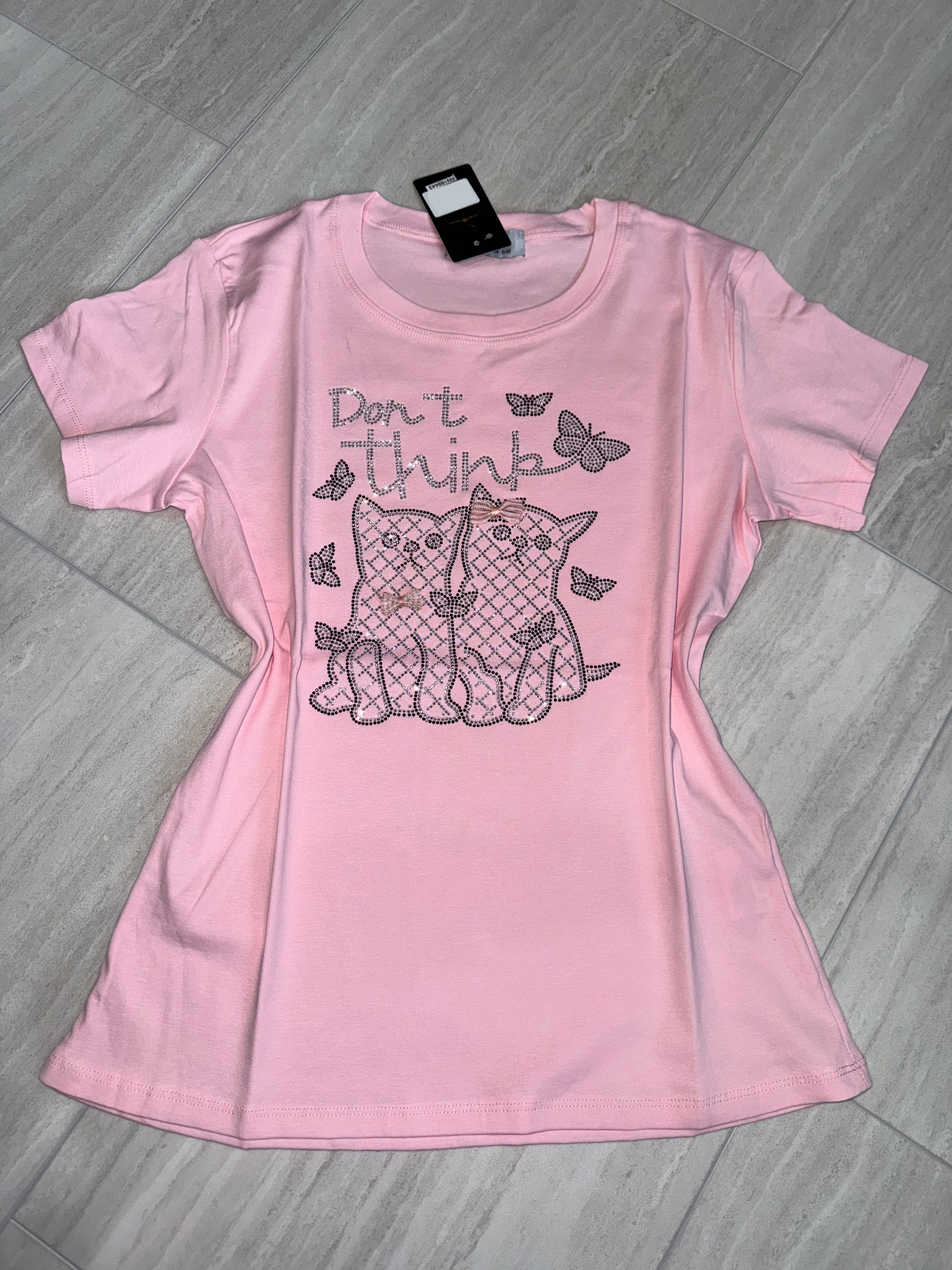22102 Don’t Think Kitty Tee