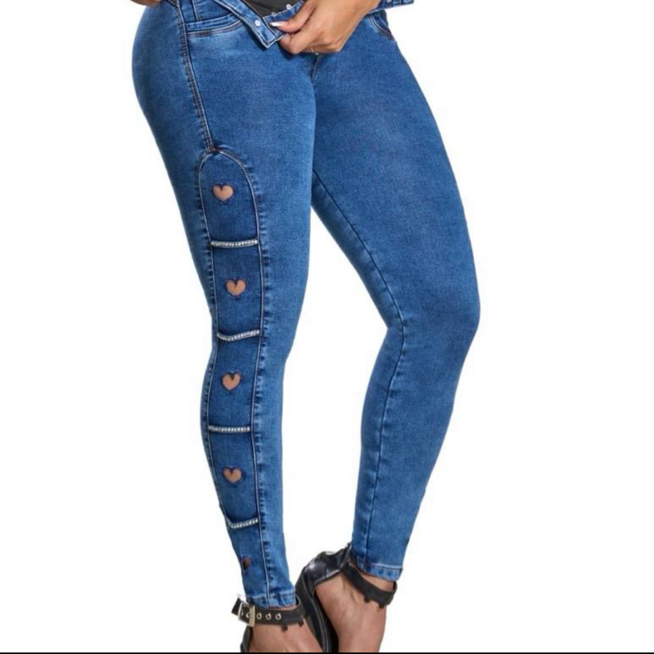 Florence Colombian Jean with internal girdle style LIPO 360