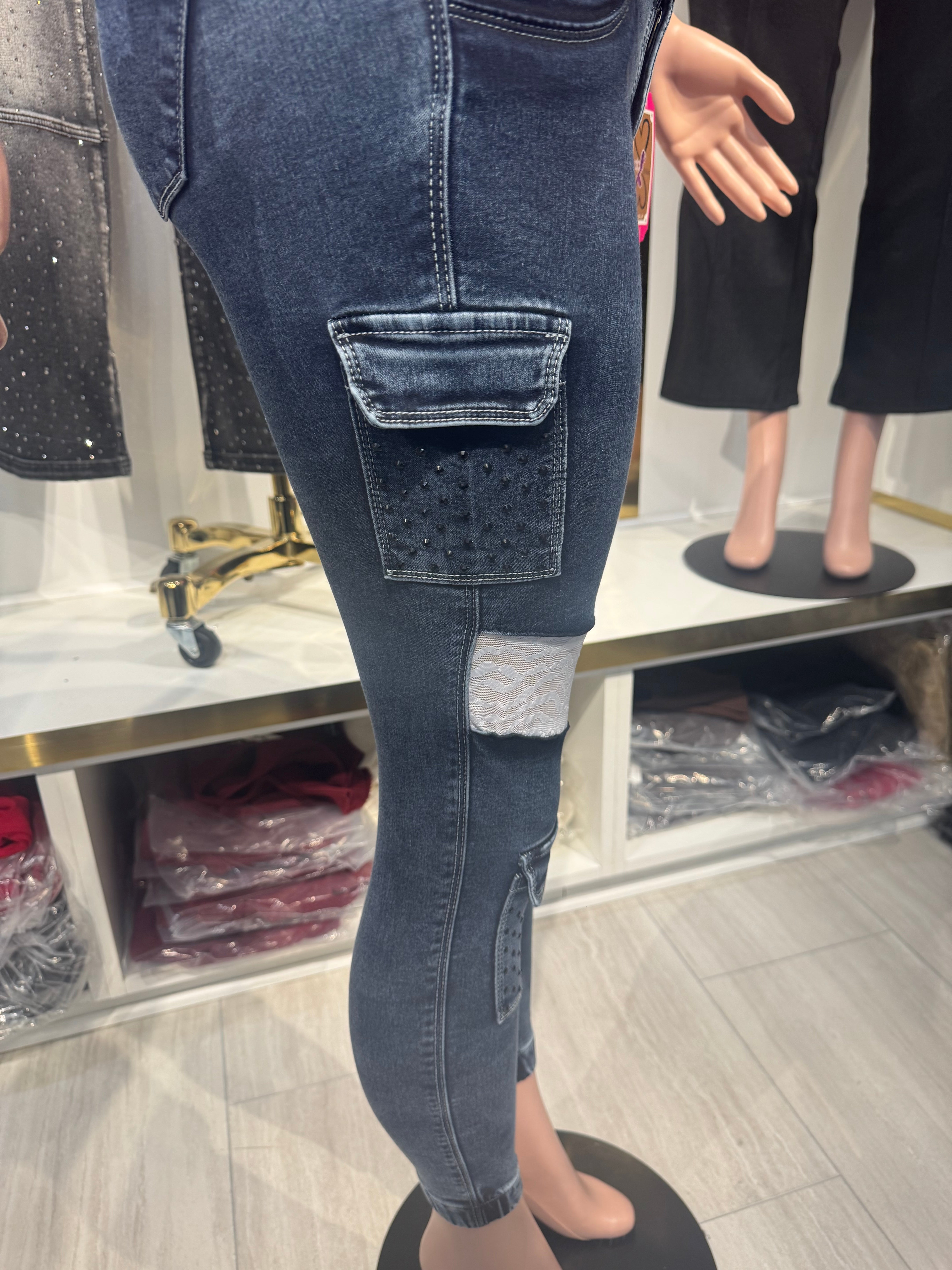 ONI Colombian Jean Cargo Jogger style Internal Girdle 360