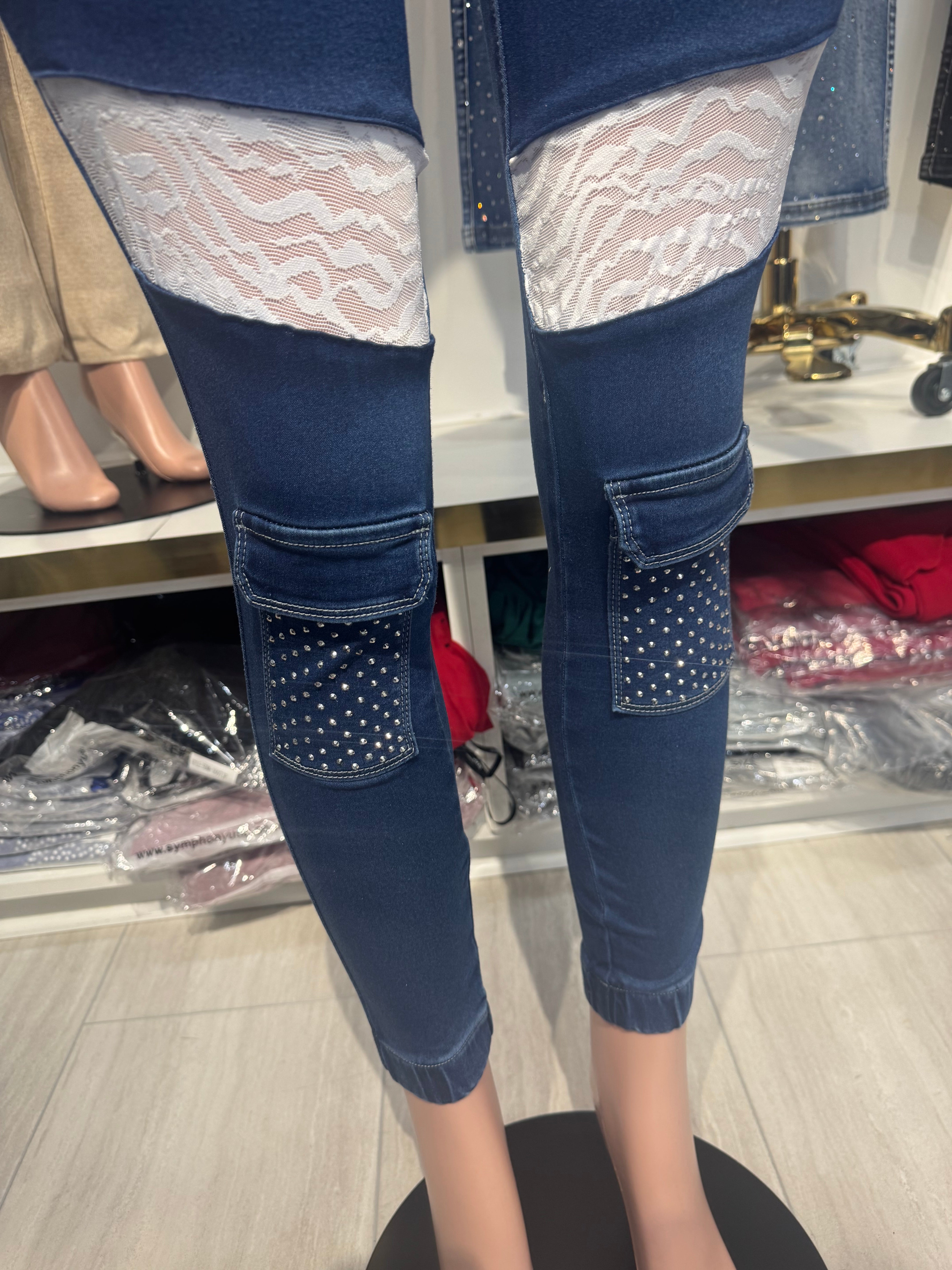 ONI Colombian Jean Cargo Jogger style Internal Girdle 360