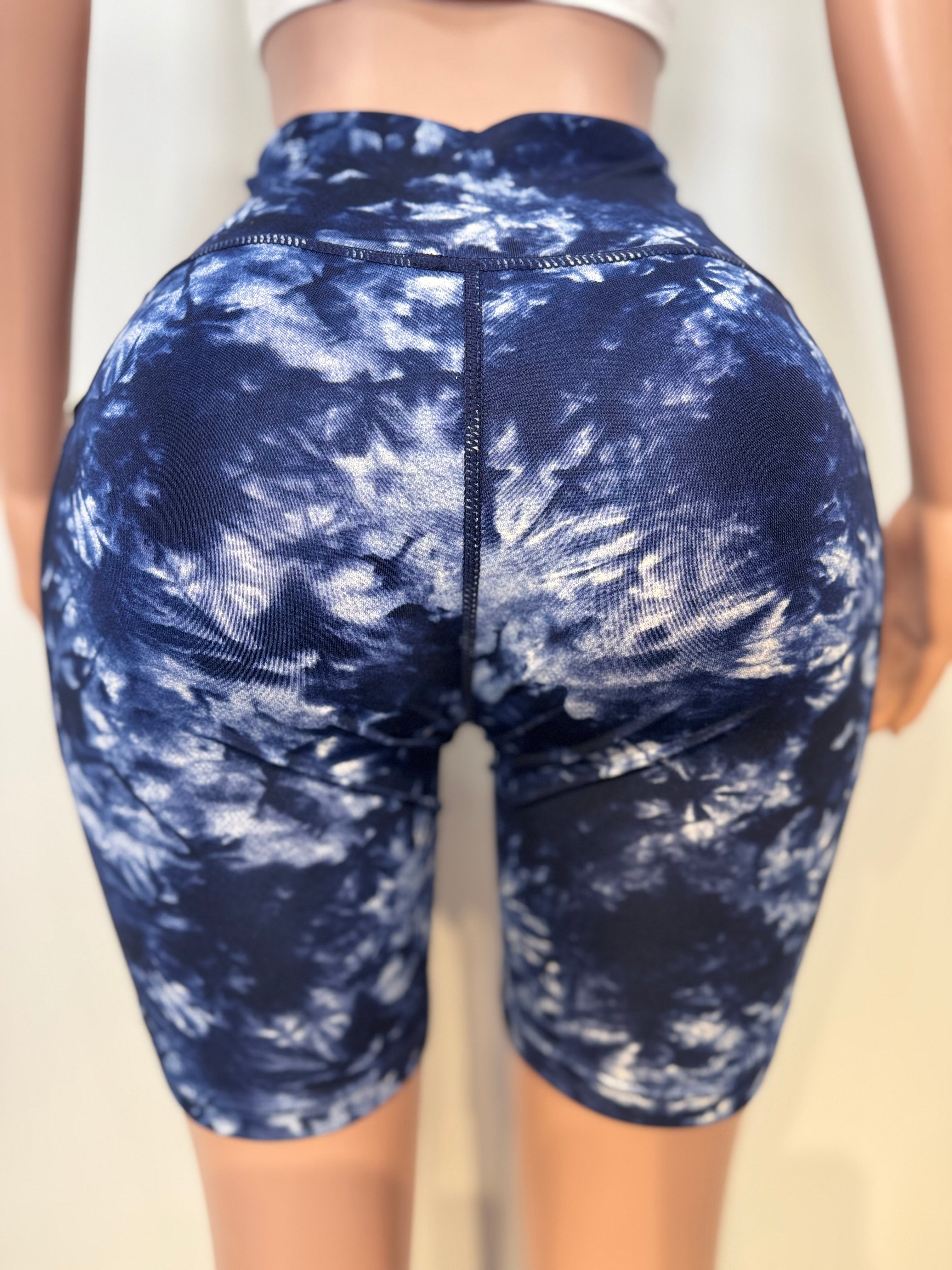 Y6693 FlexZone Mesh Pocket Biker Shorts