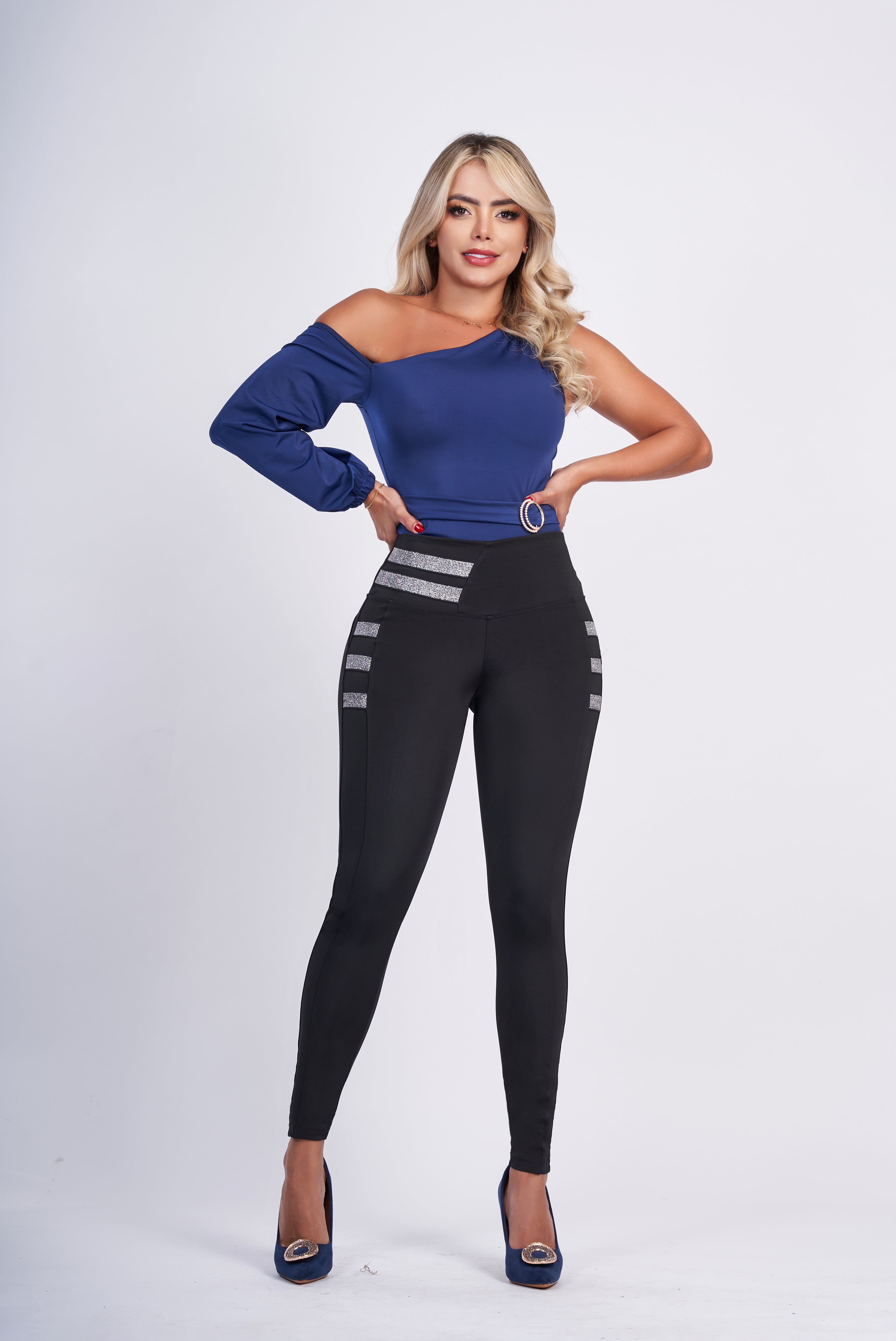 20100 Colombian Leggings with Internal Girdle Style BBL