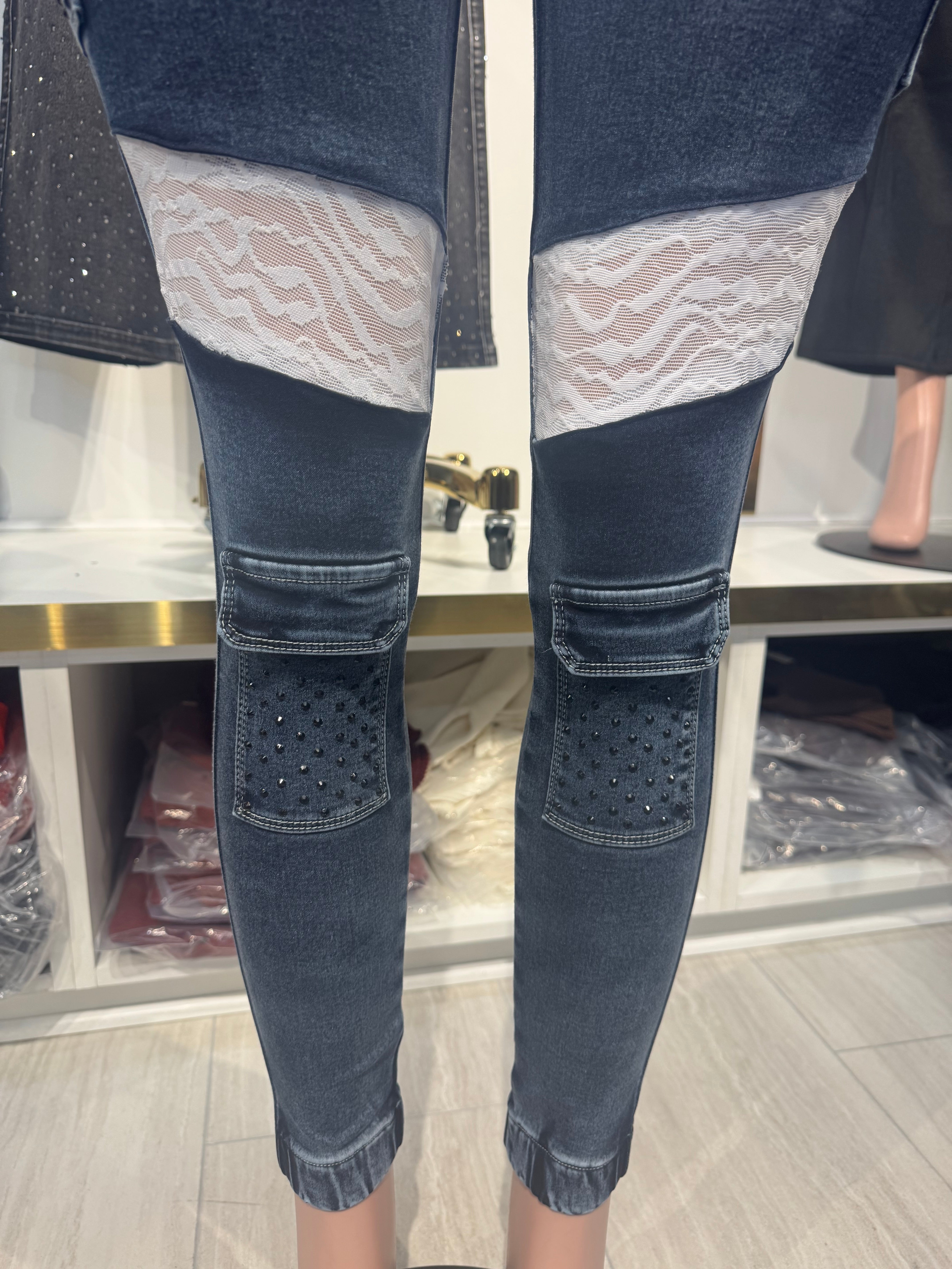 ONI Colombian Jean Cargo Jogger style Internal Girdle 360