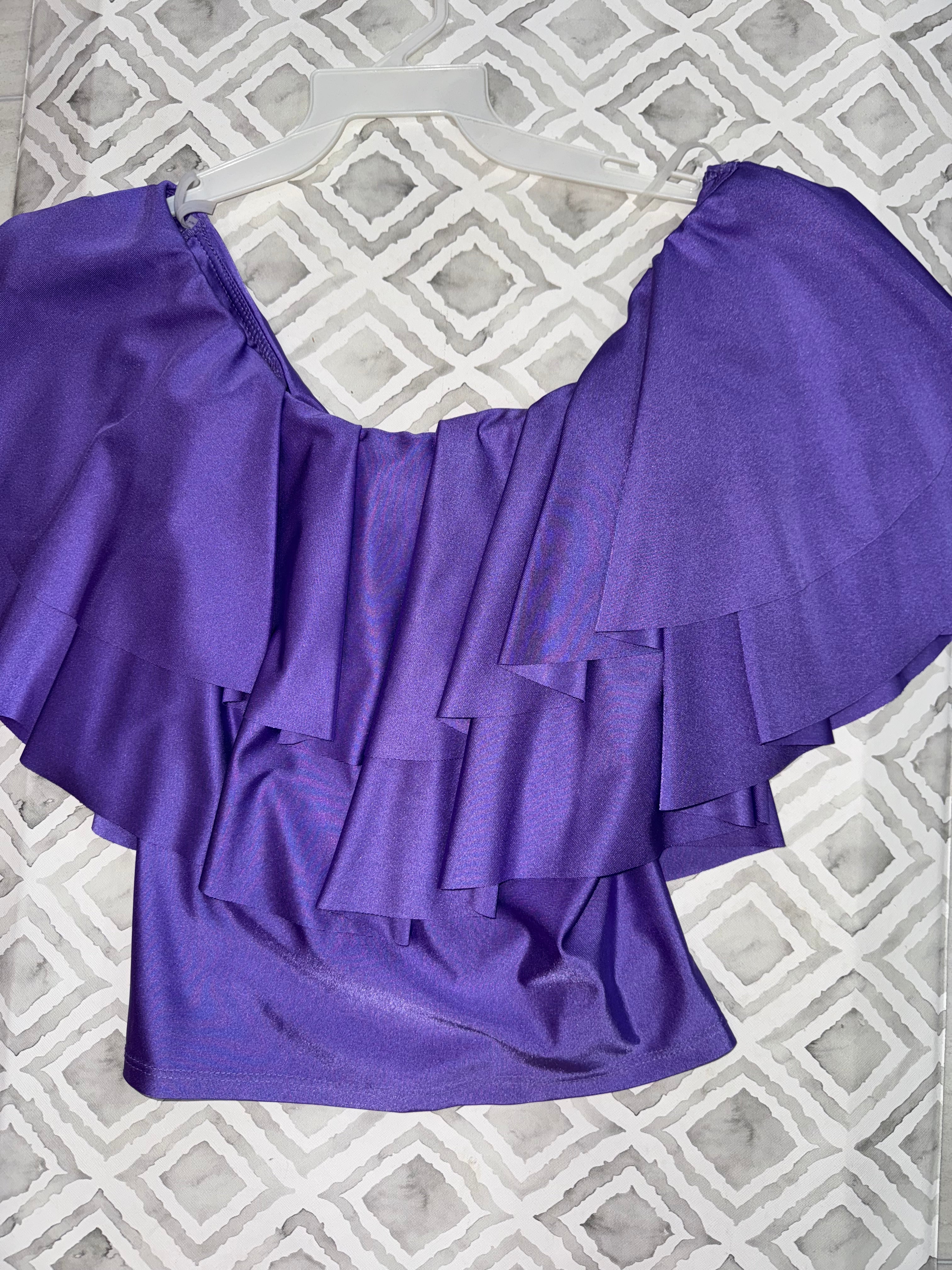 Luxe Ruffle Off-Shoulder Top