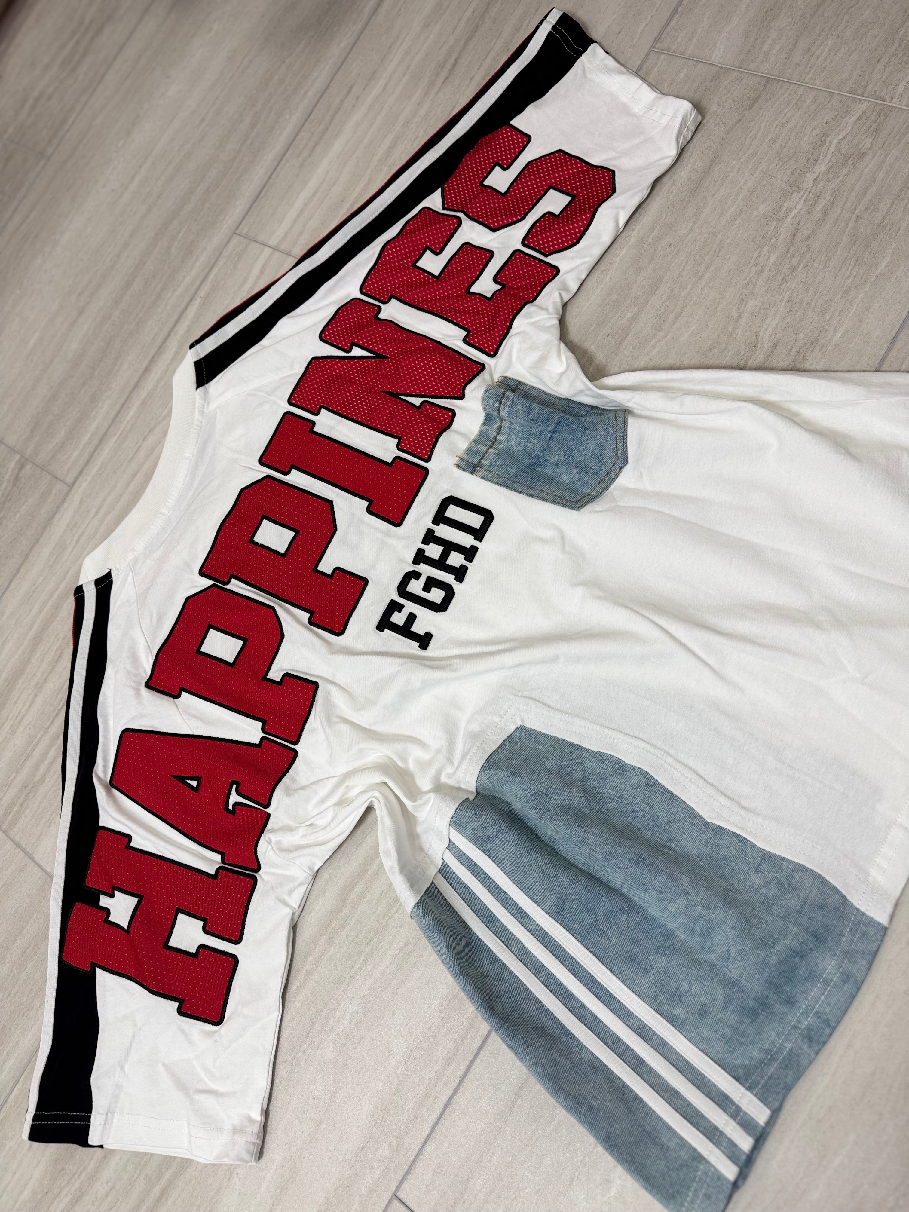 GTC11051 Retro Patch Varsity Tee