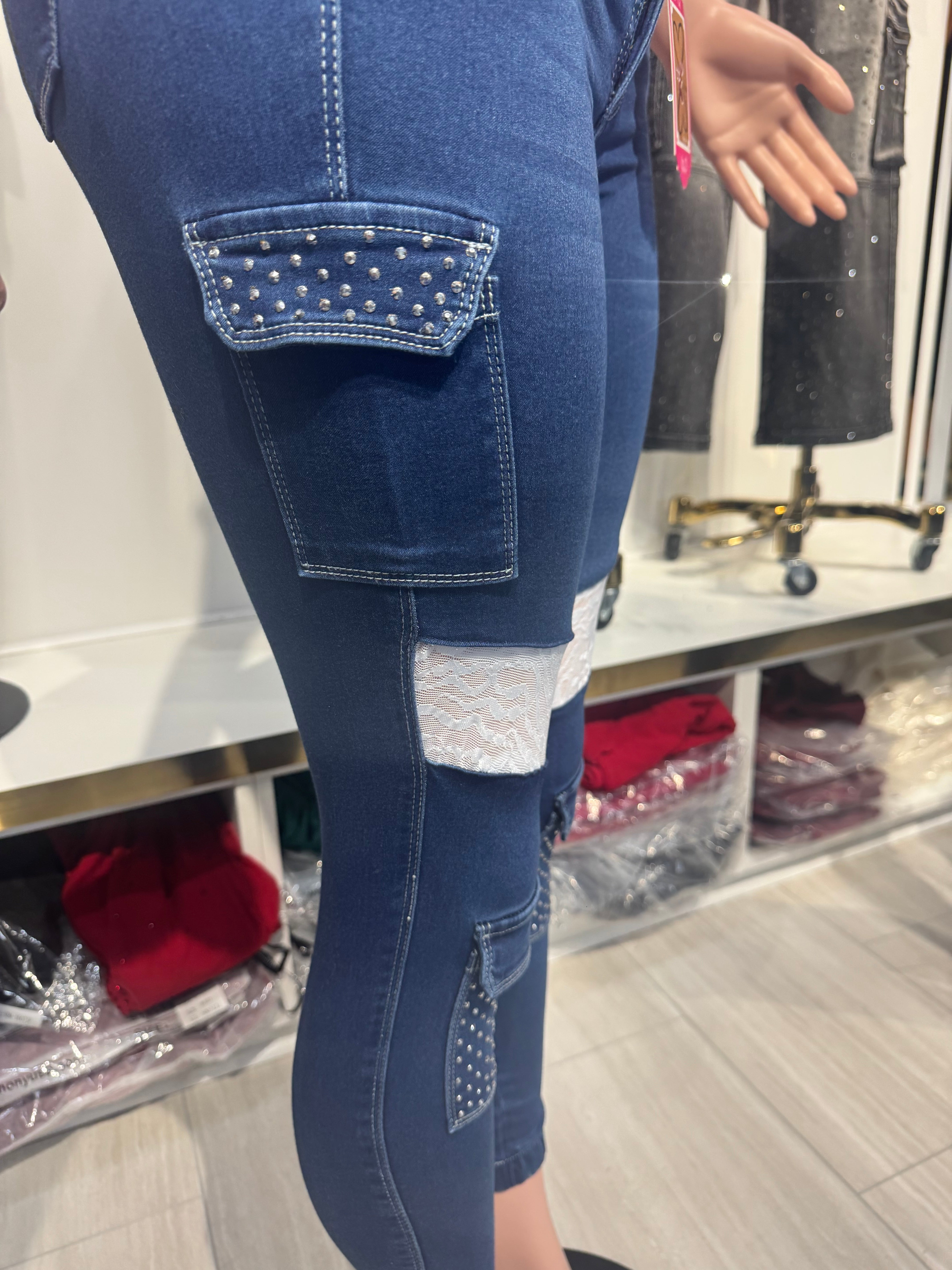 ONI Colombian Jean Cargo Jogger style Internal Girdle 360