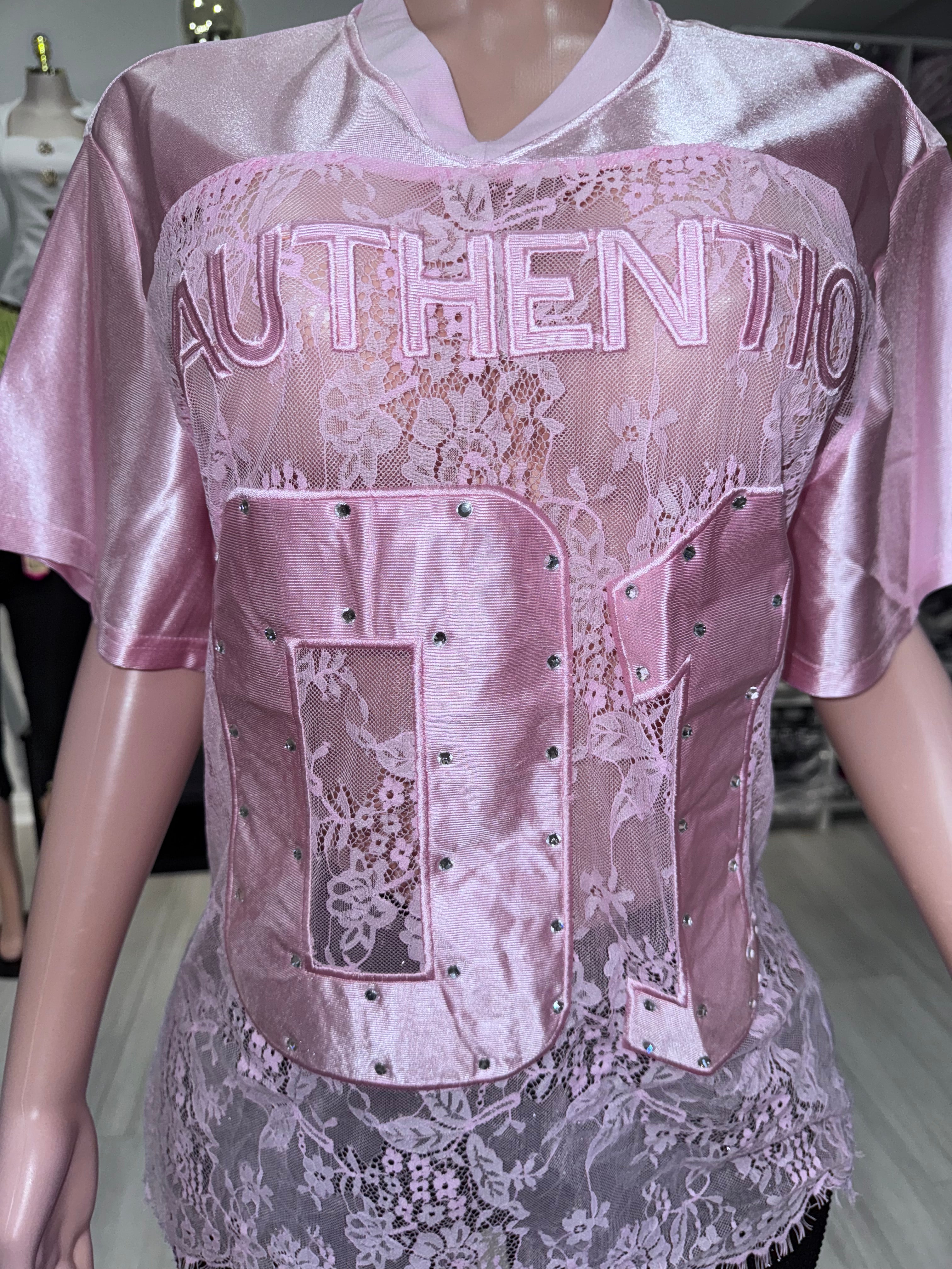 6348 Authentic Lace Game Jersey