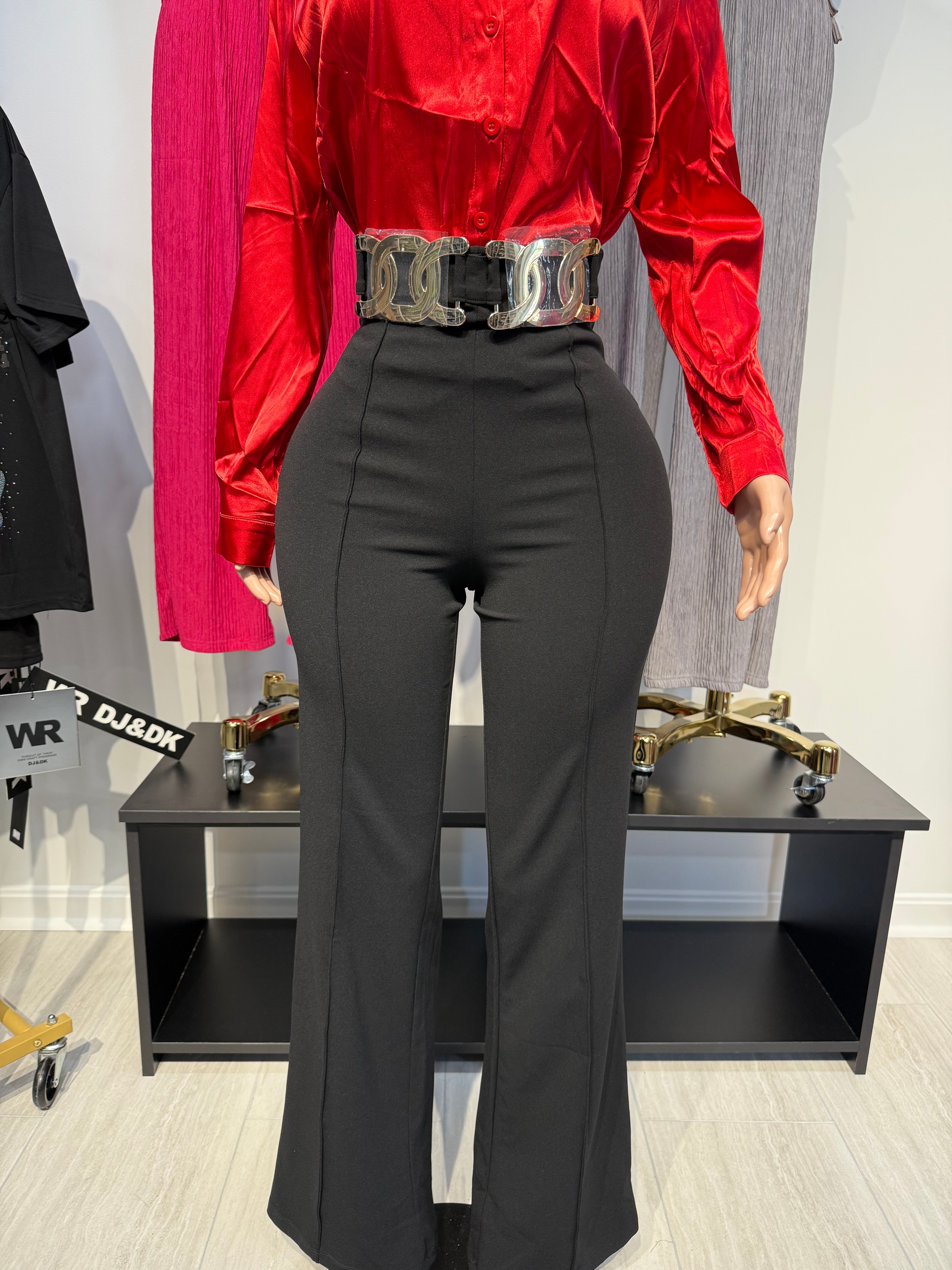 Power curve high waist trouser