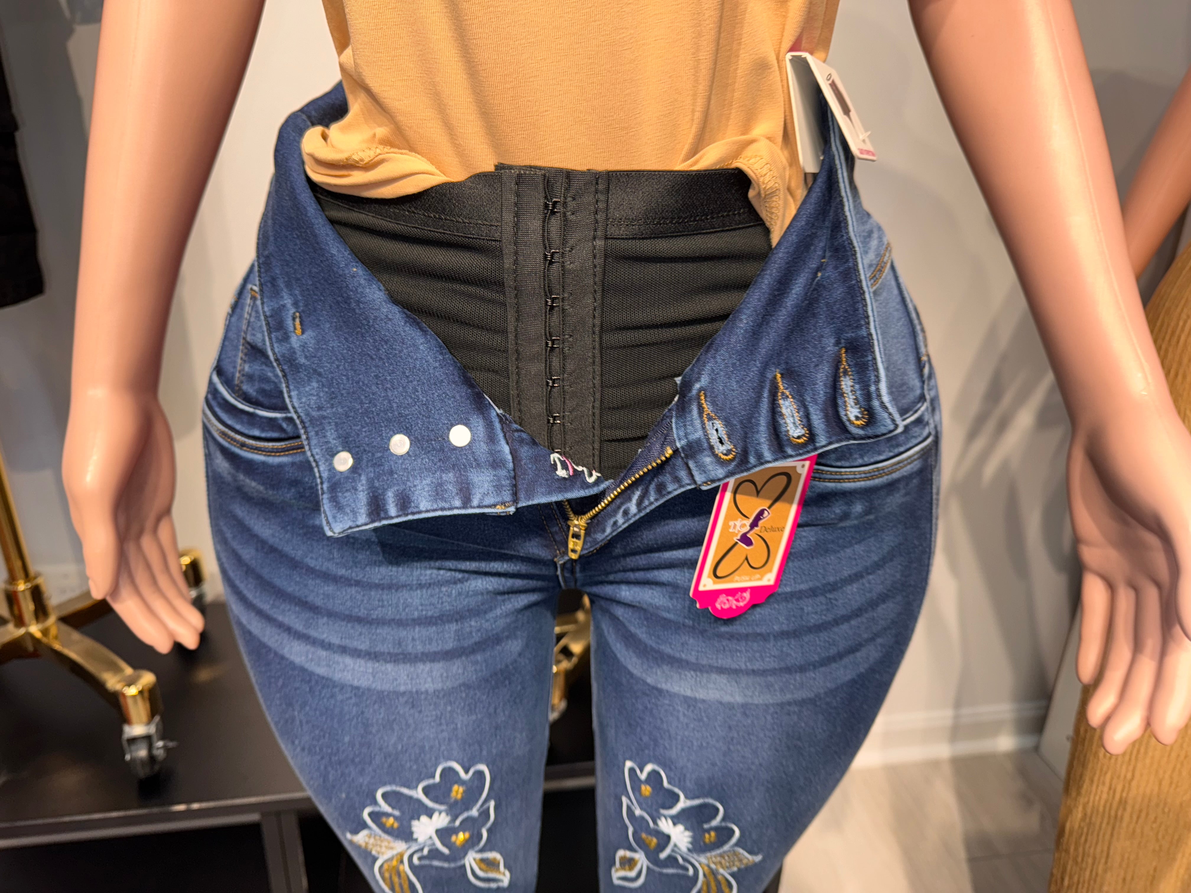 Jazmin Colombian Jean with Internal Girdle Style 180 Panty