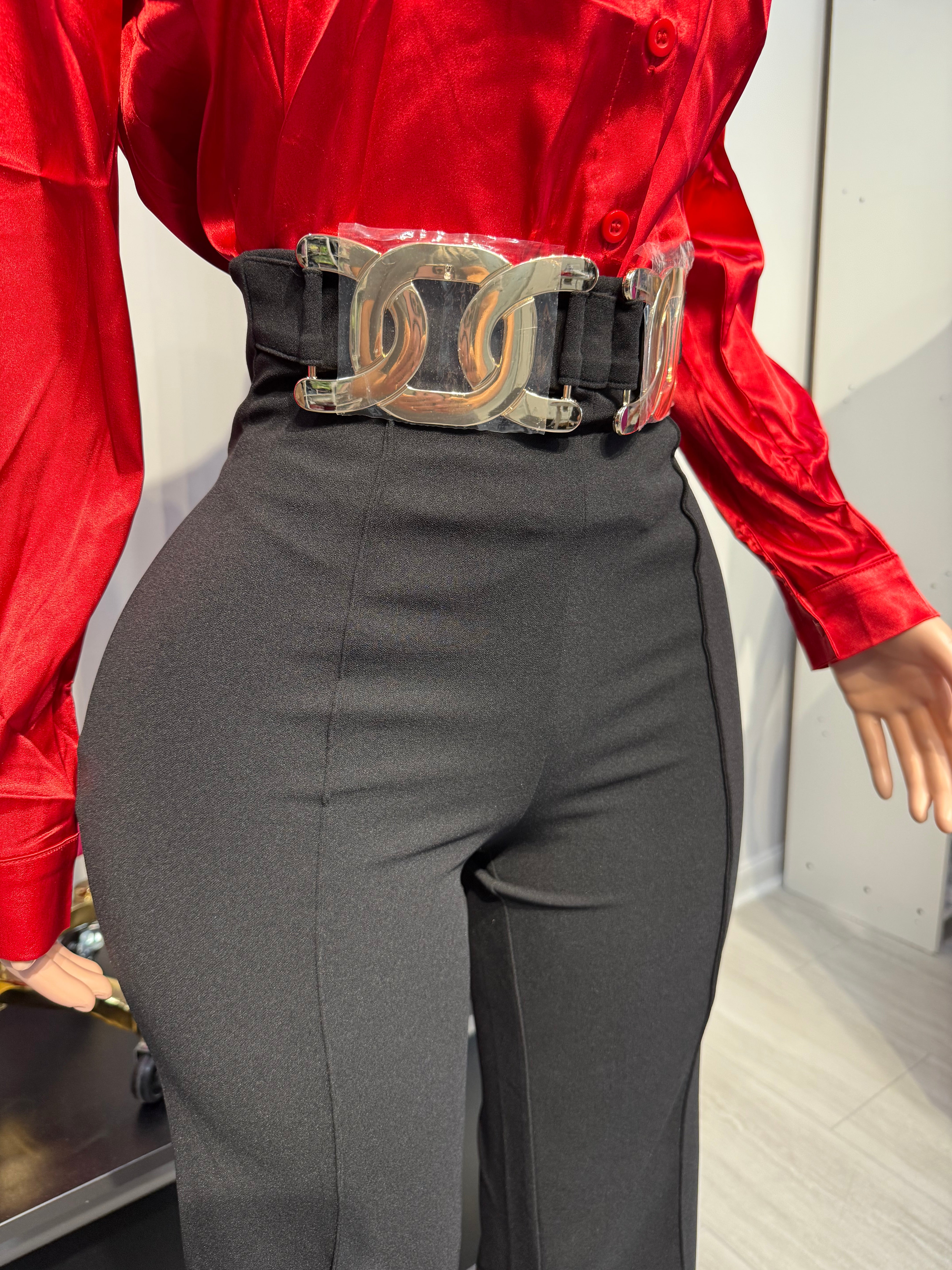 Power curve high waist trouser