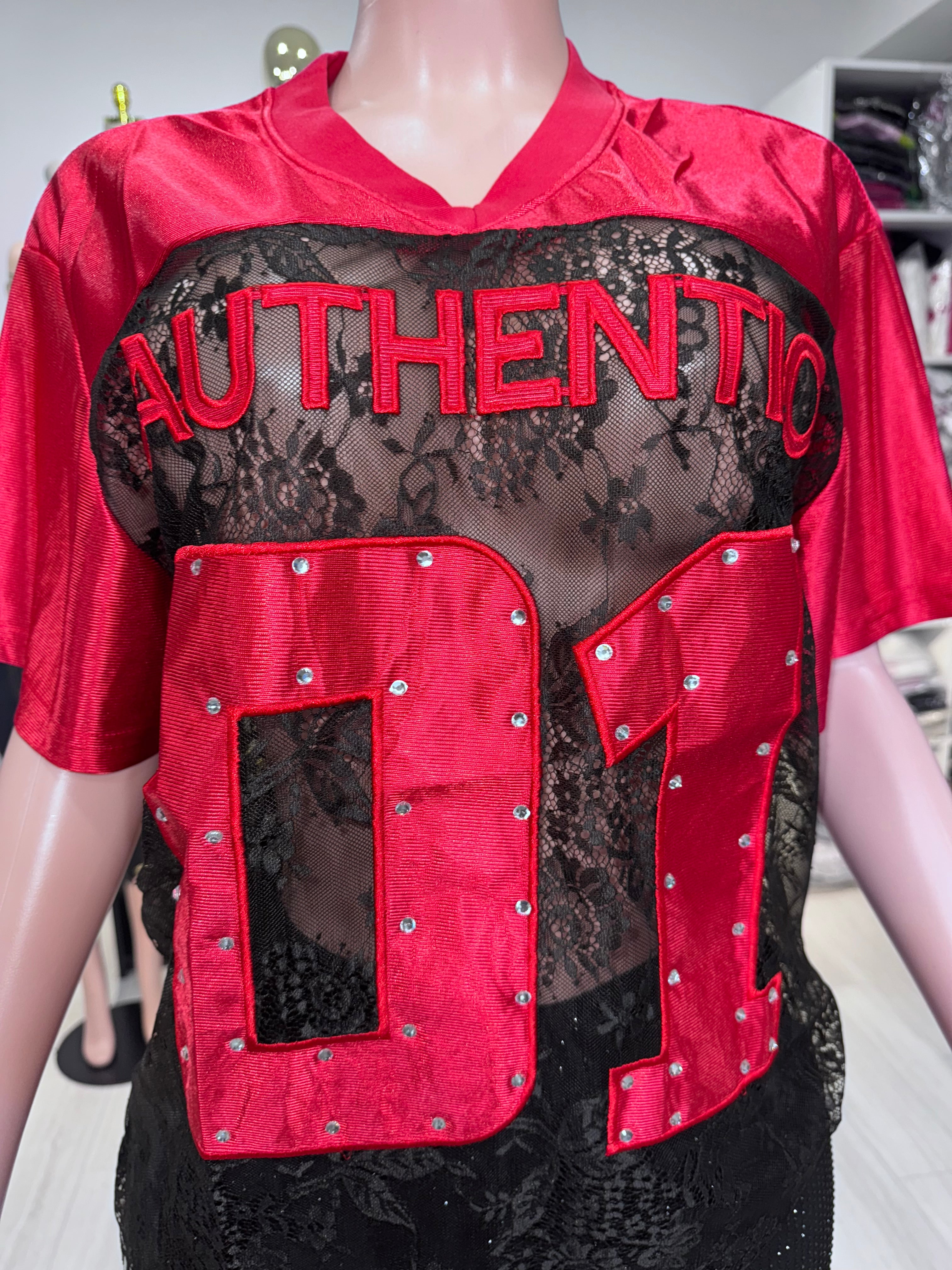 6348 Authentic Lace Game Jersey