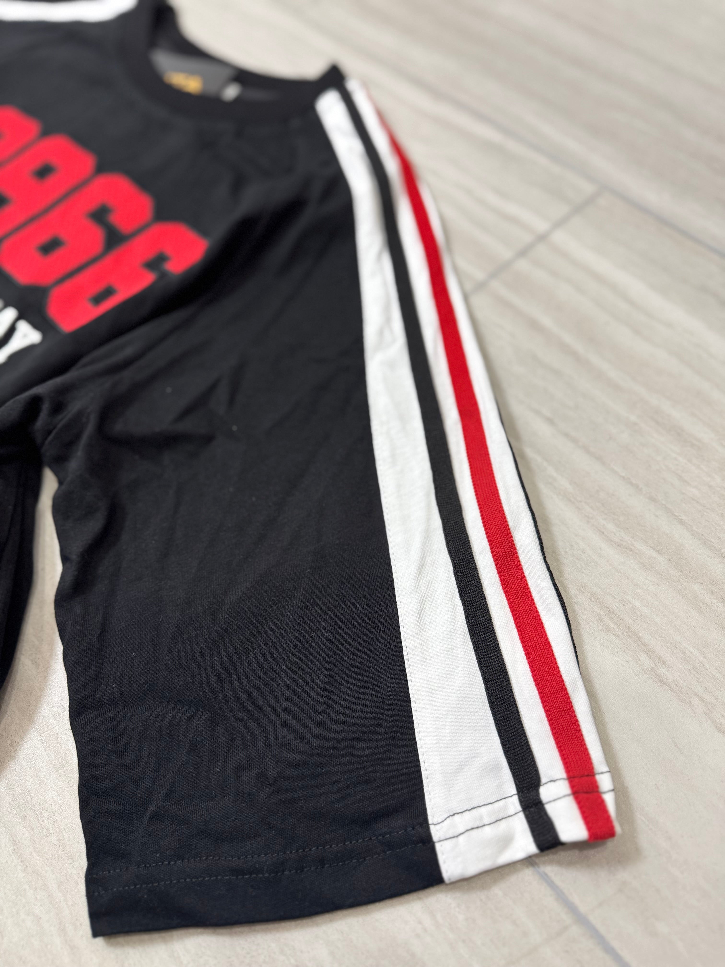 GTC11051 Retro Patch Varsity Tee