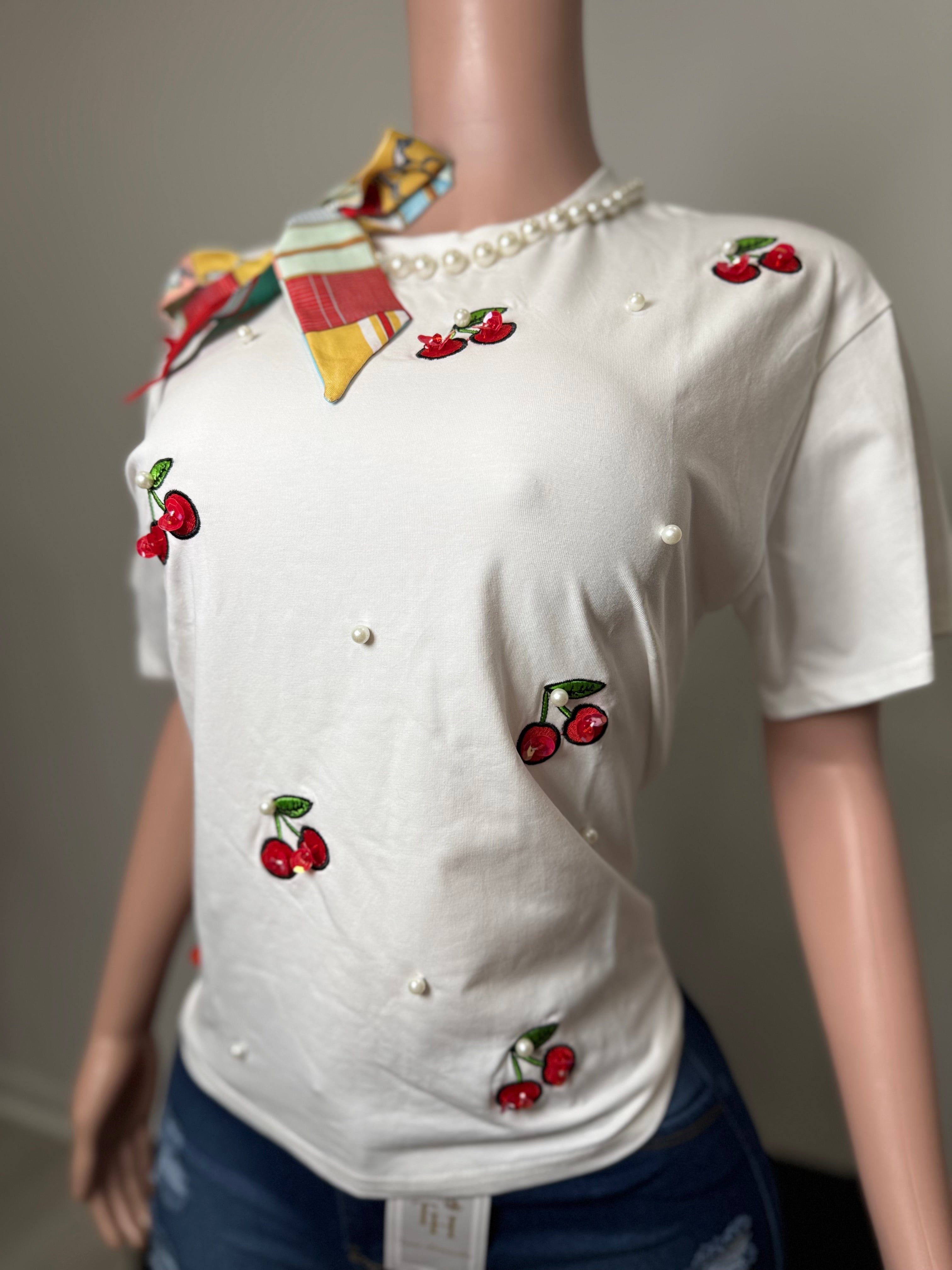 LP30204 Cherry Pop Pearl Tee