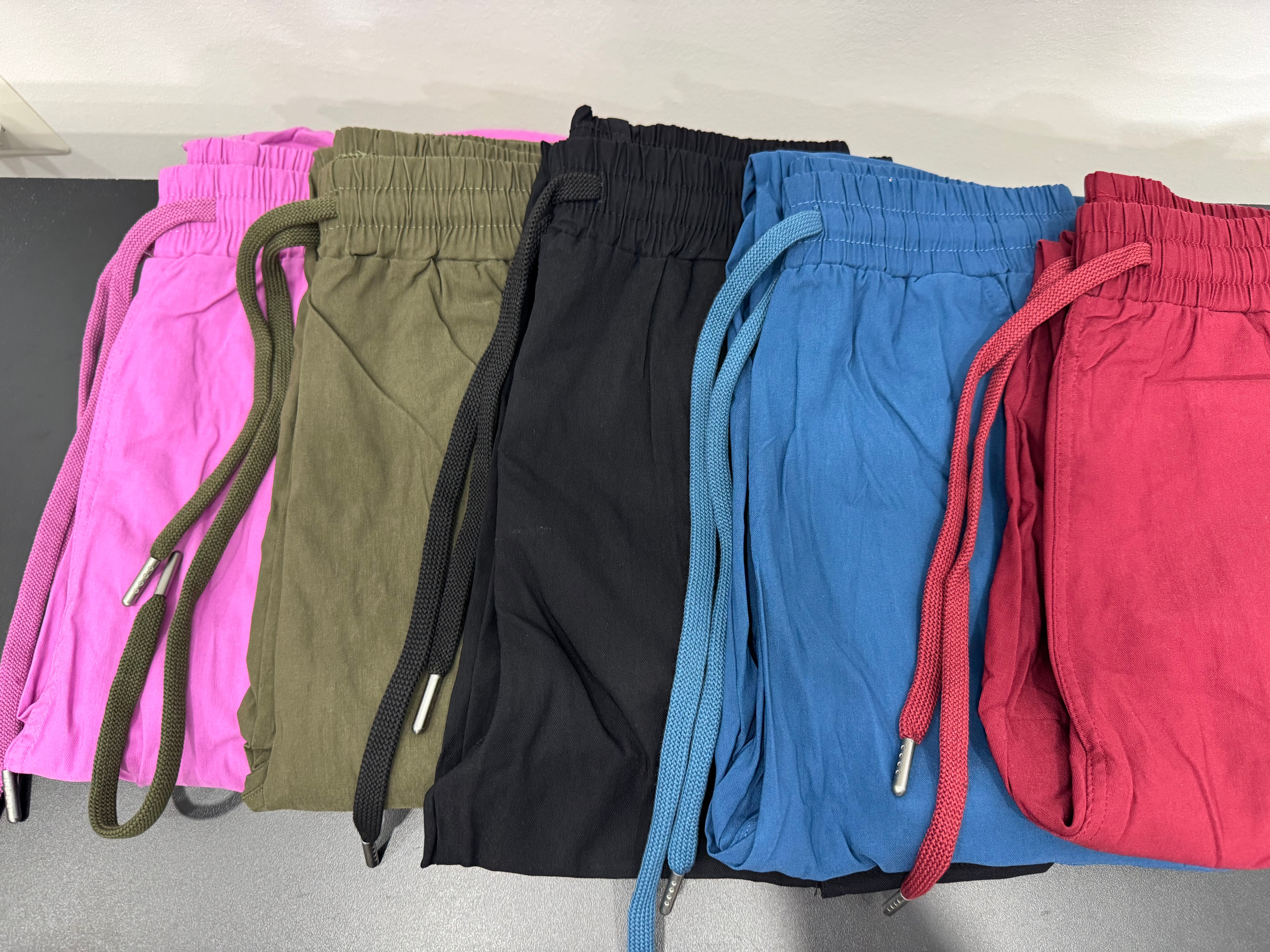 X2116 Casual Cargo Pants with Pockets on the back and Waist band