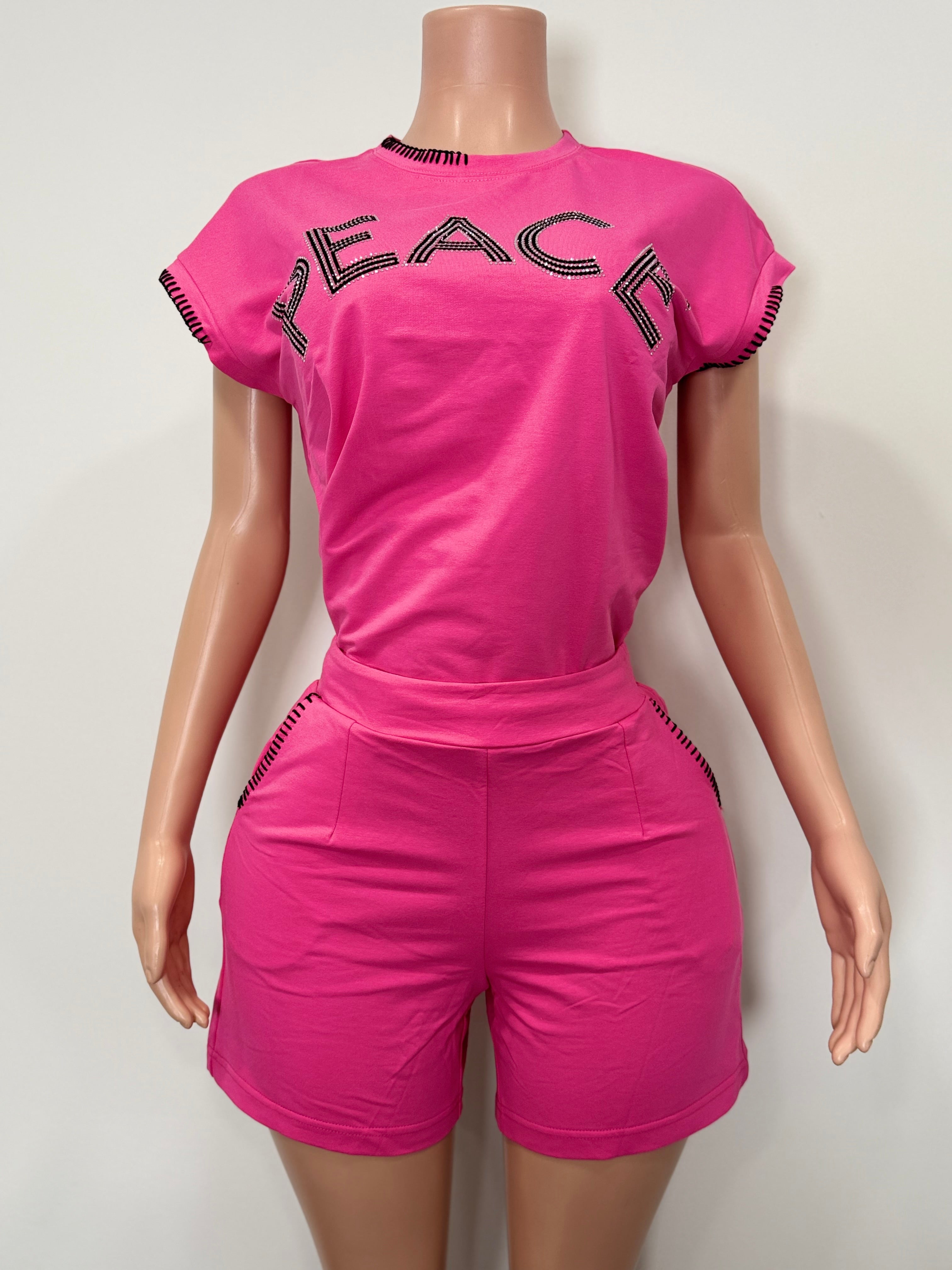 N1539 Peace Stitch Lounge Set