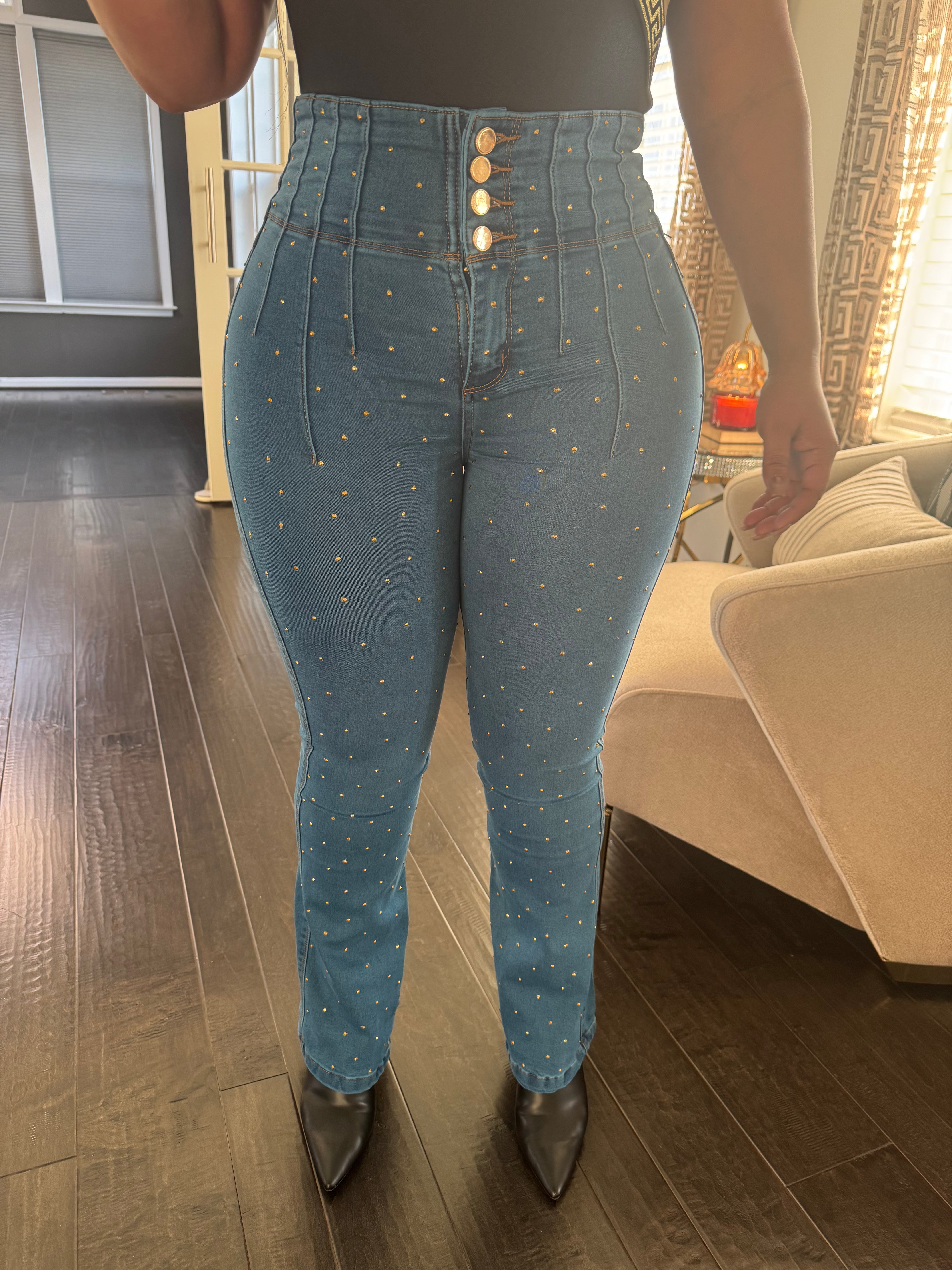 Sarita Colombian Jean with internal girdle style 180 panty