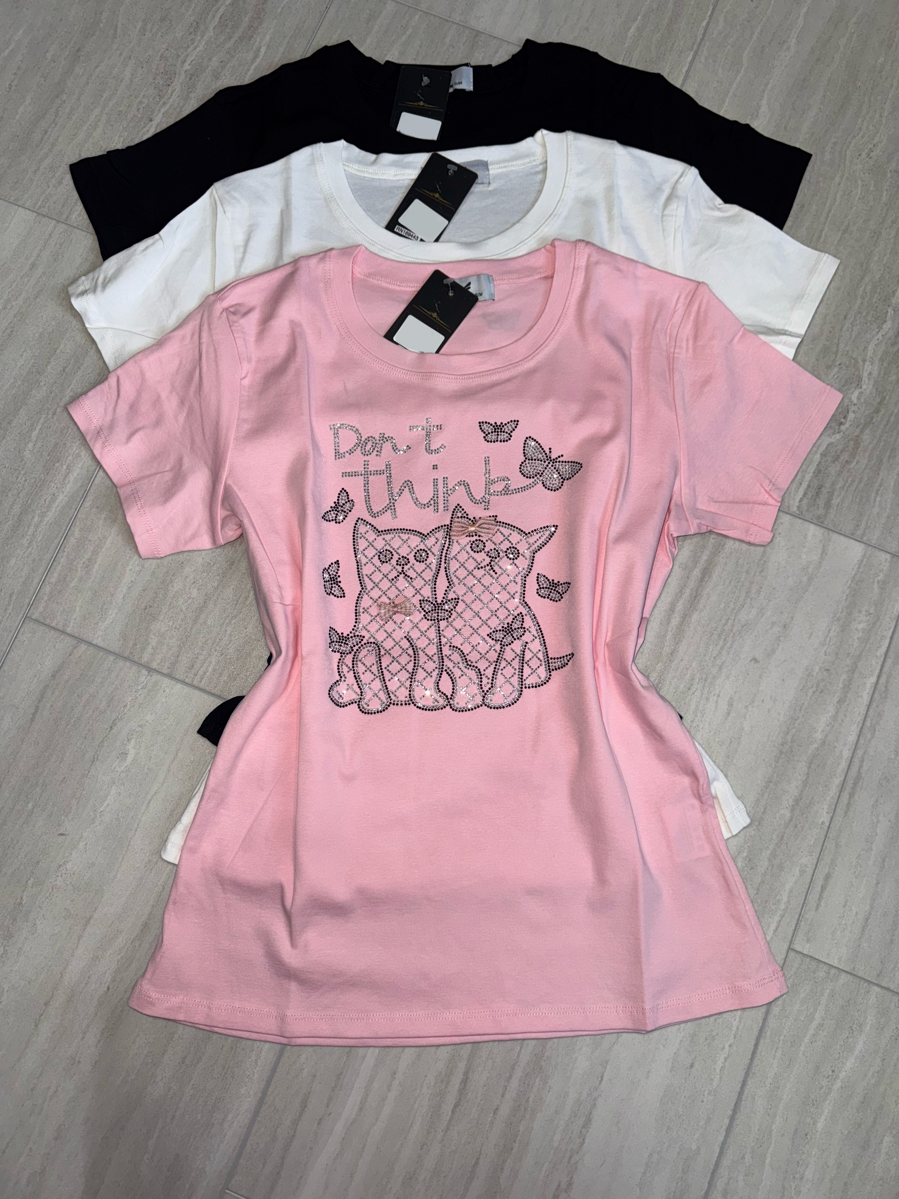 22102 Don’t Think Kitty Tee