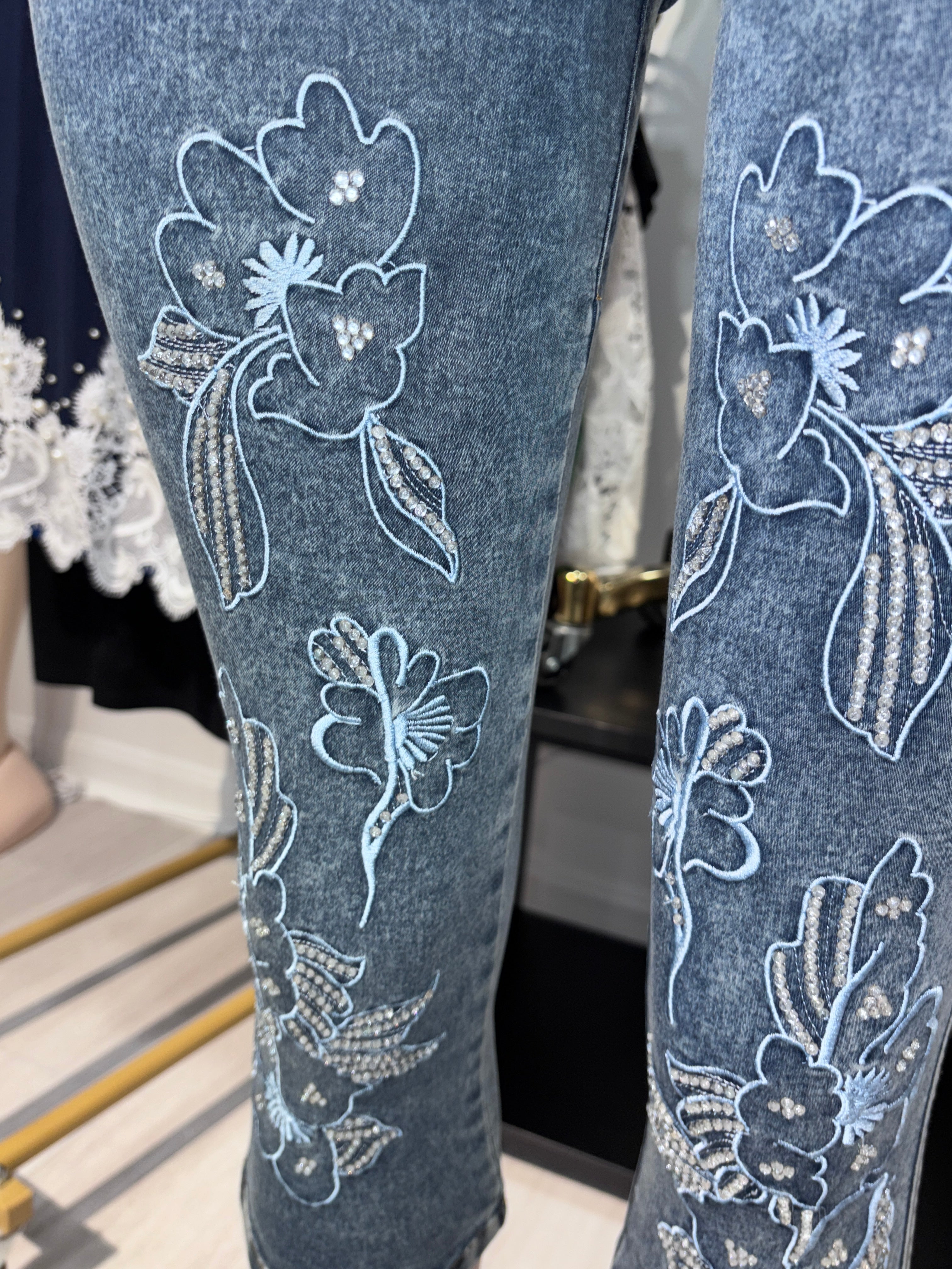 Jazmin Colombian Jean With internal girdle style 180 panty