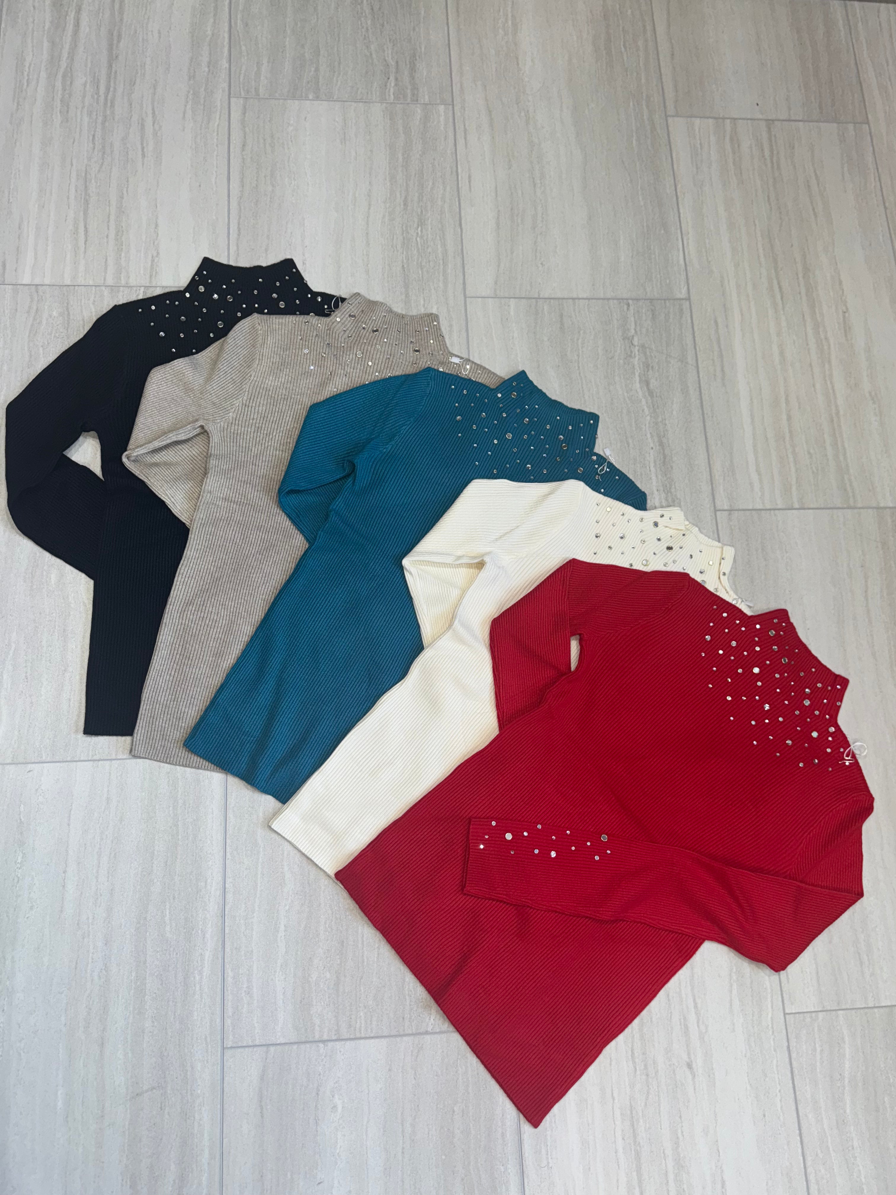 5613 Starlight Ribbed Top