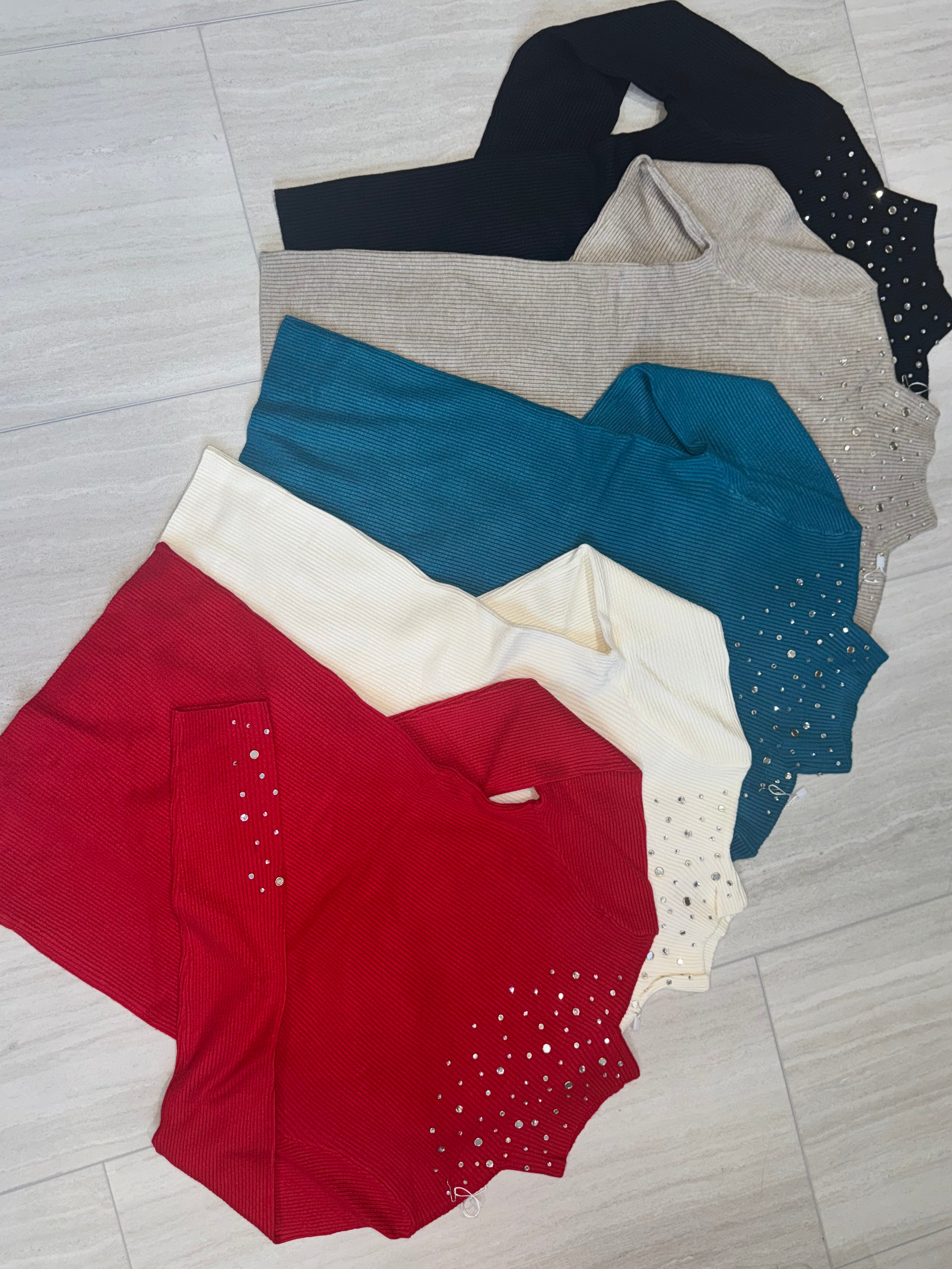 5613 Starlight Ribbed Top