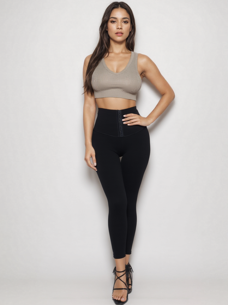 7265 Sports Leggings with 3 Lines of Adjustment