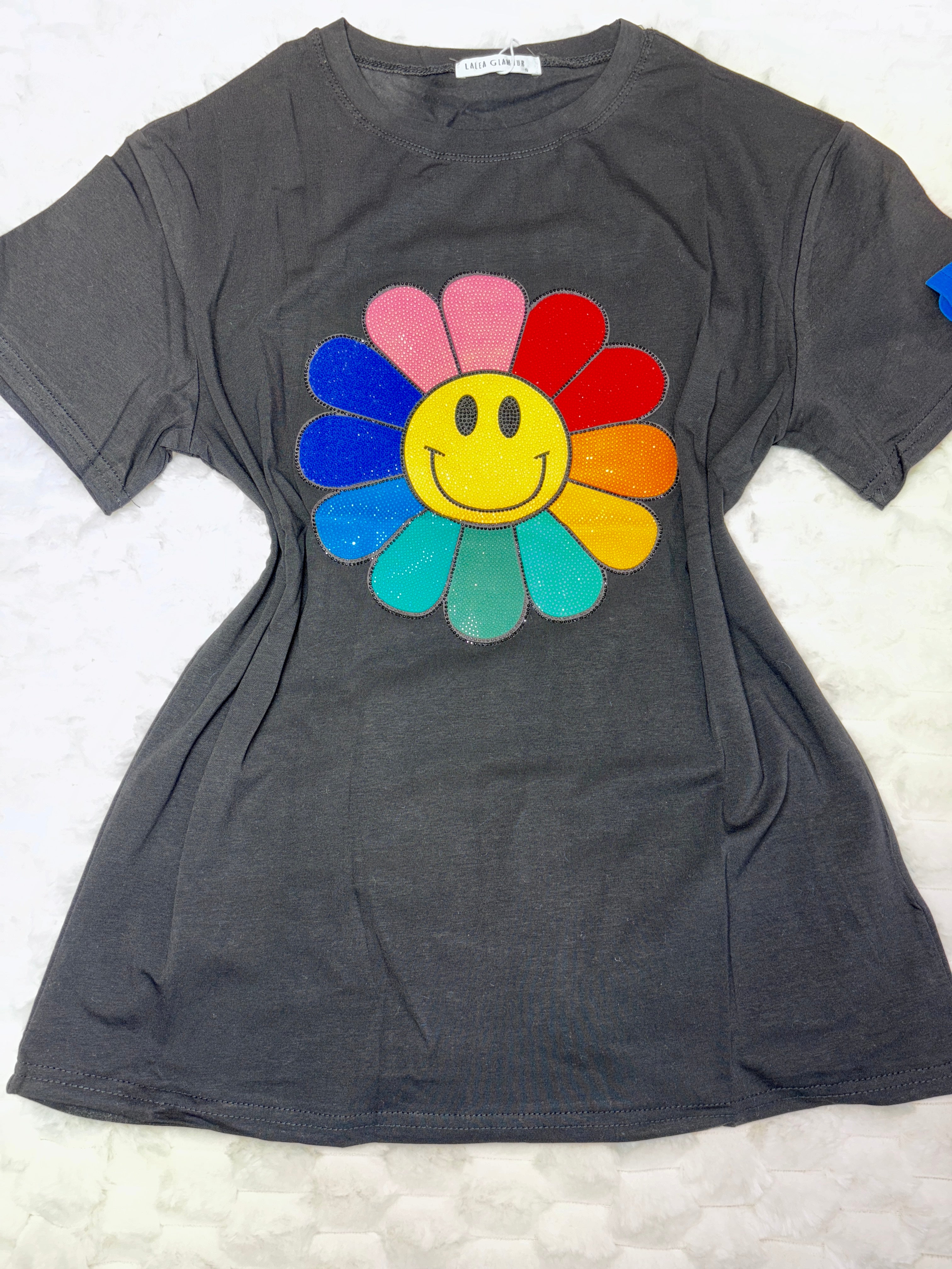 #138 Rainbow Smile Graphic Tee